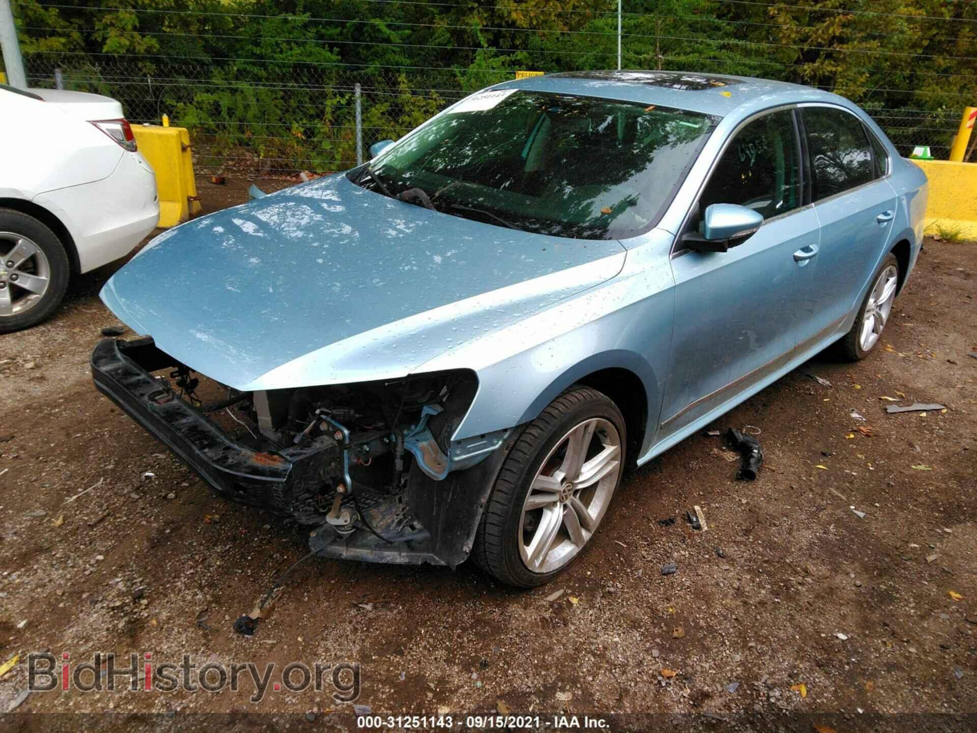 2012 VOLKSWAGEN PASSAT - VIN: 1VWCN7A39CC057880 - Фото 2