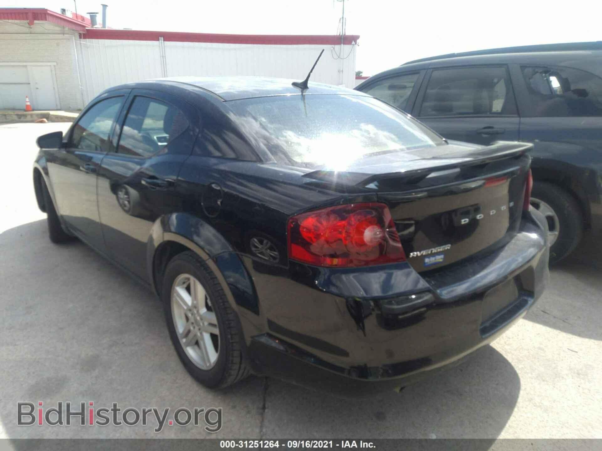 2013 DODGE AVENGER - VIN: 1C3CDZAG8DN702985 - Photo 3
