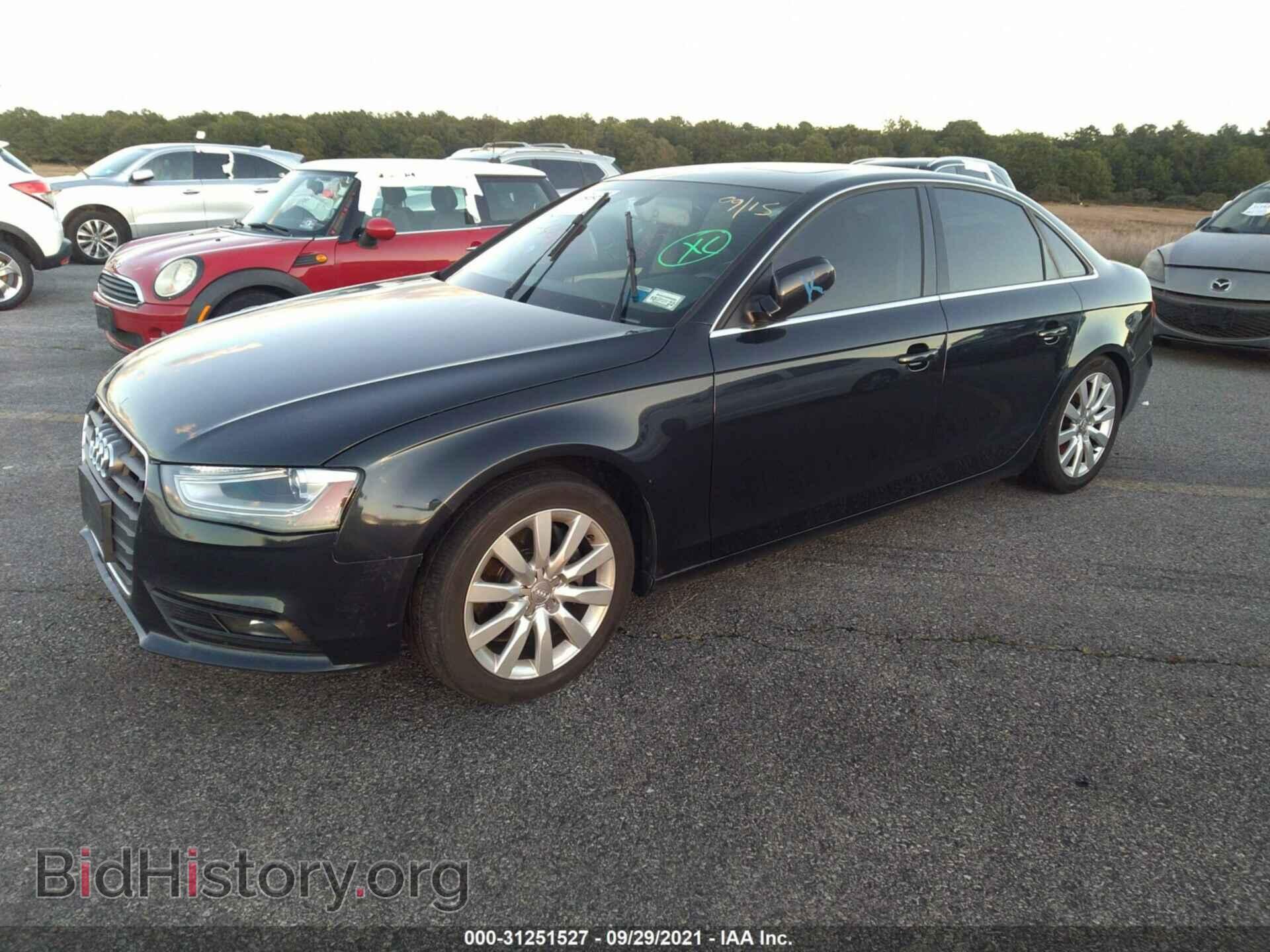 2013 AUDI A4 - VIN: WAUBFAFLXDN036041 - Фото 2
