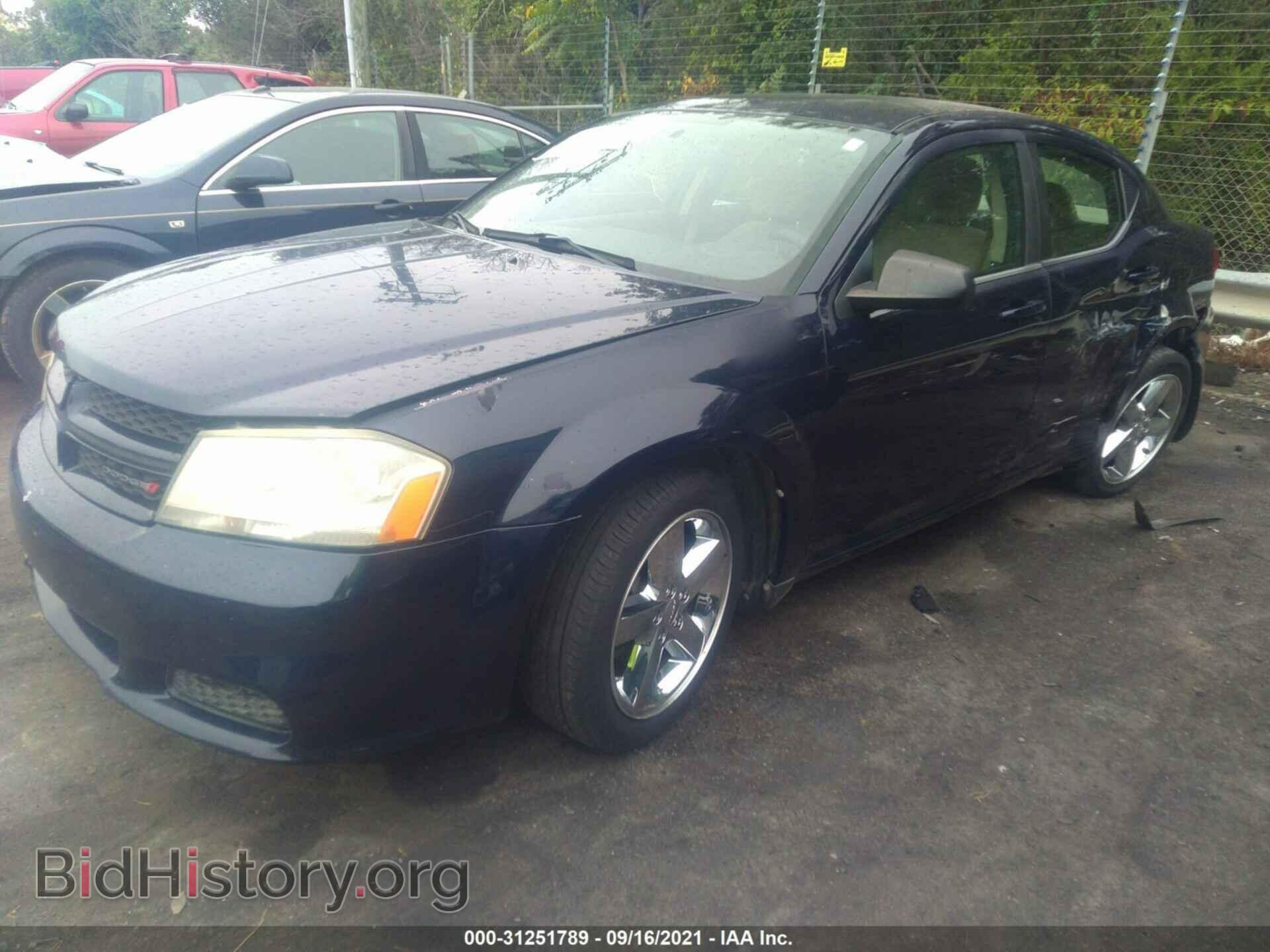 2013 DODGE AVENGER - VIN: 1C3CDZAB7DN638510 - Фото 2