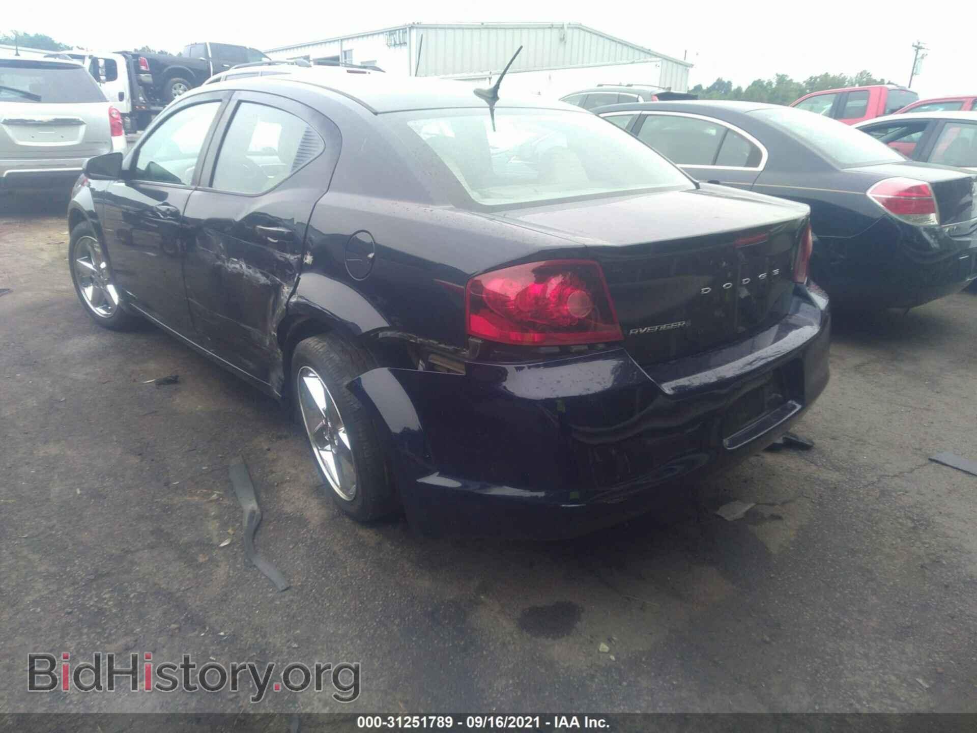 2013 DODGE AVENGER - VIN: 1C3CDZAB7DN638510 - Фото 3