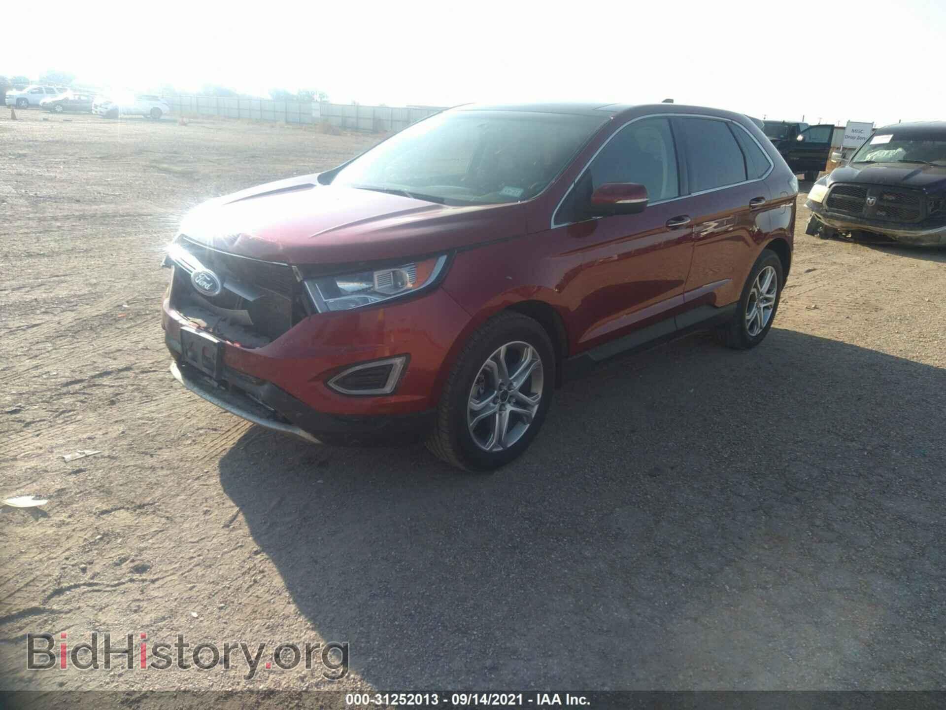 2016 FORD EDGE - VIN: 2FMPK4K84GBB44576 - Фото 2