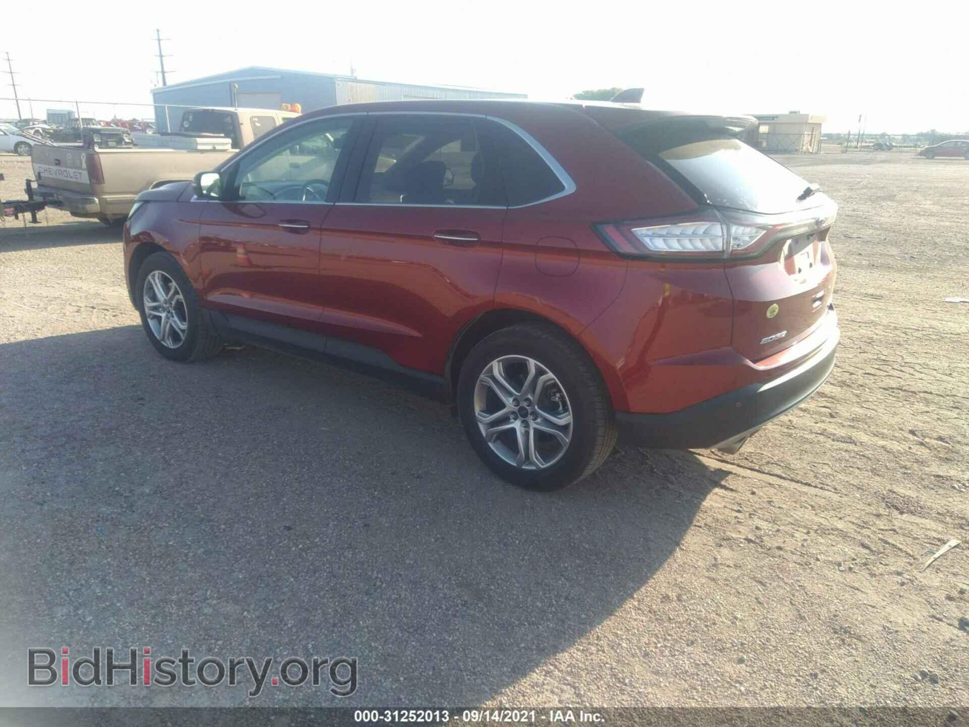 2016 FORD EDGE - VIN: 2FMPK4K84GBB44576 - Фото 3
