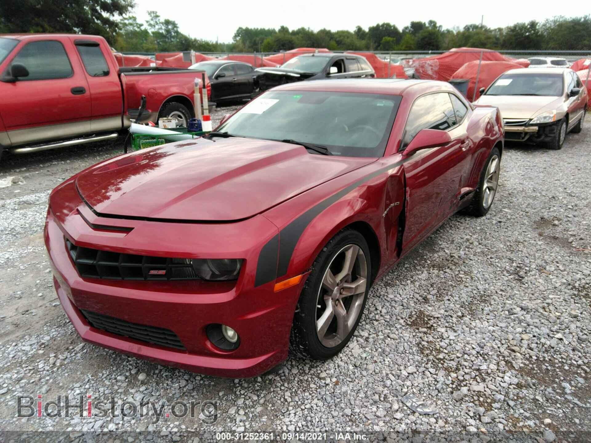 2010 CHEVROLET CAMARO - VIN: 2G1FT1EW6A9199446 - Фото 2