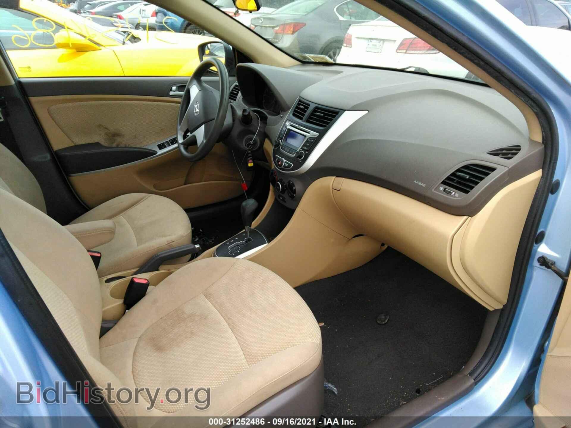 2014 HYUNDAI ACCENT - VIN: KMHCT4AE9EU677985 - Фото 5