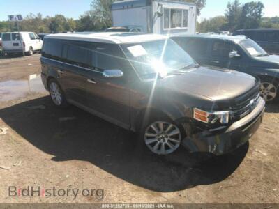 2011 Ford FLEX Limited/Titanium, brown — VIN 2FMGK5DC4BBD09011, IAAI