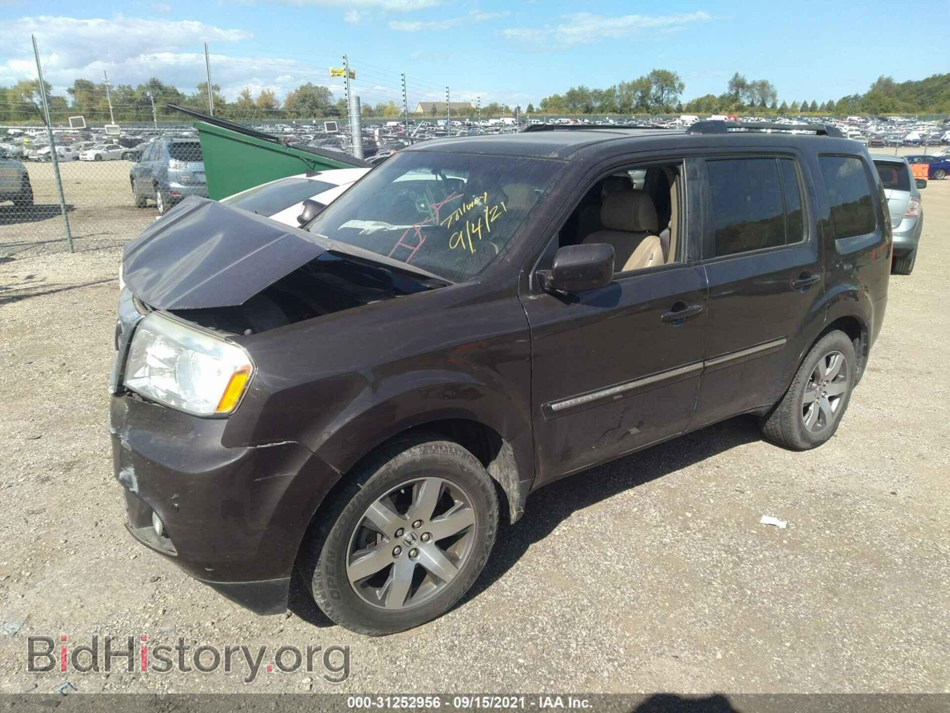 2013 HONDA PILOT - VIN: 5FNYF4H93DB085967 - Фото 2