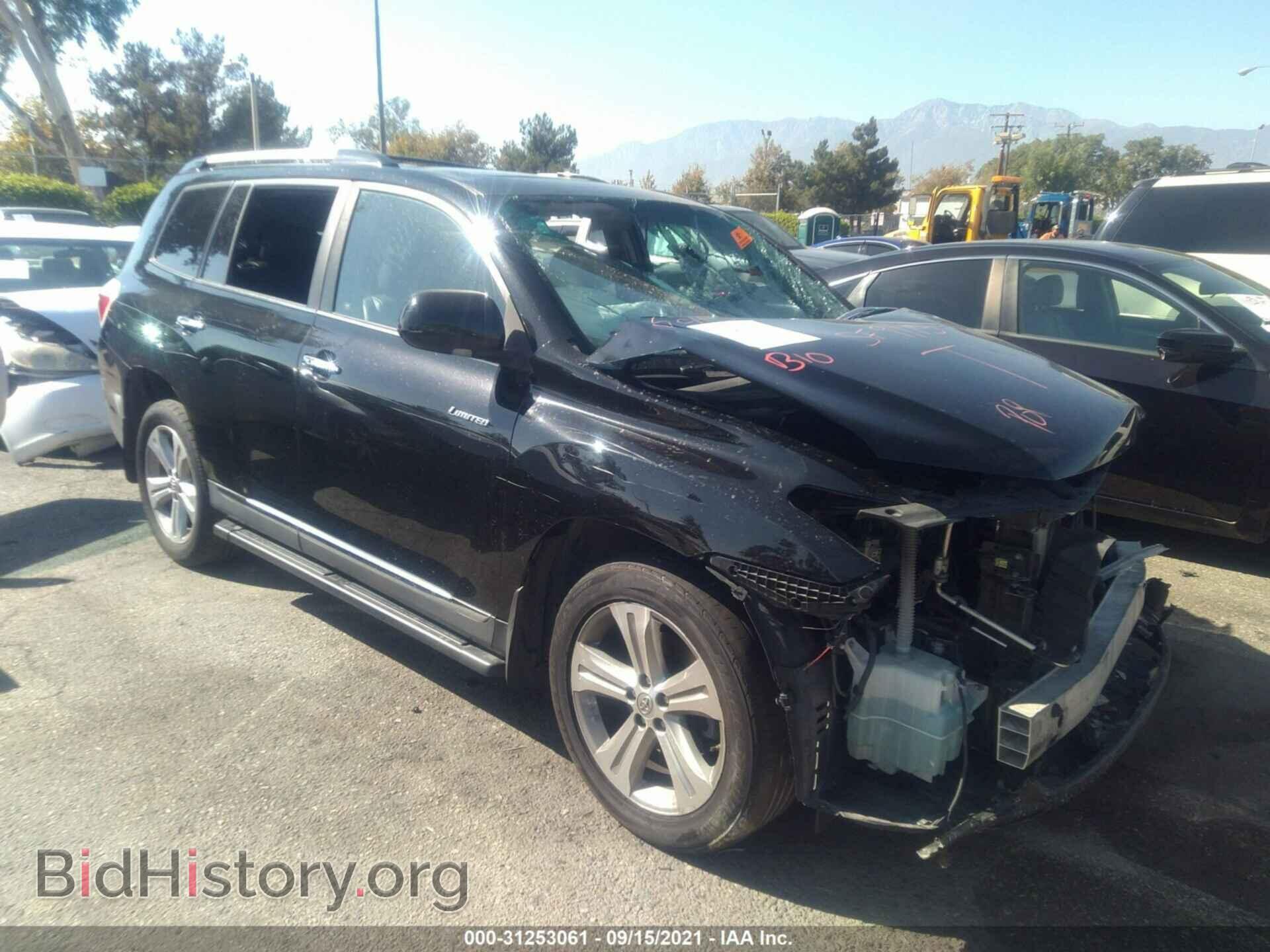 Фотография 5TDYK3EH4DS115359 - TOYOTA HIGHLANDER 2013