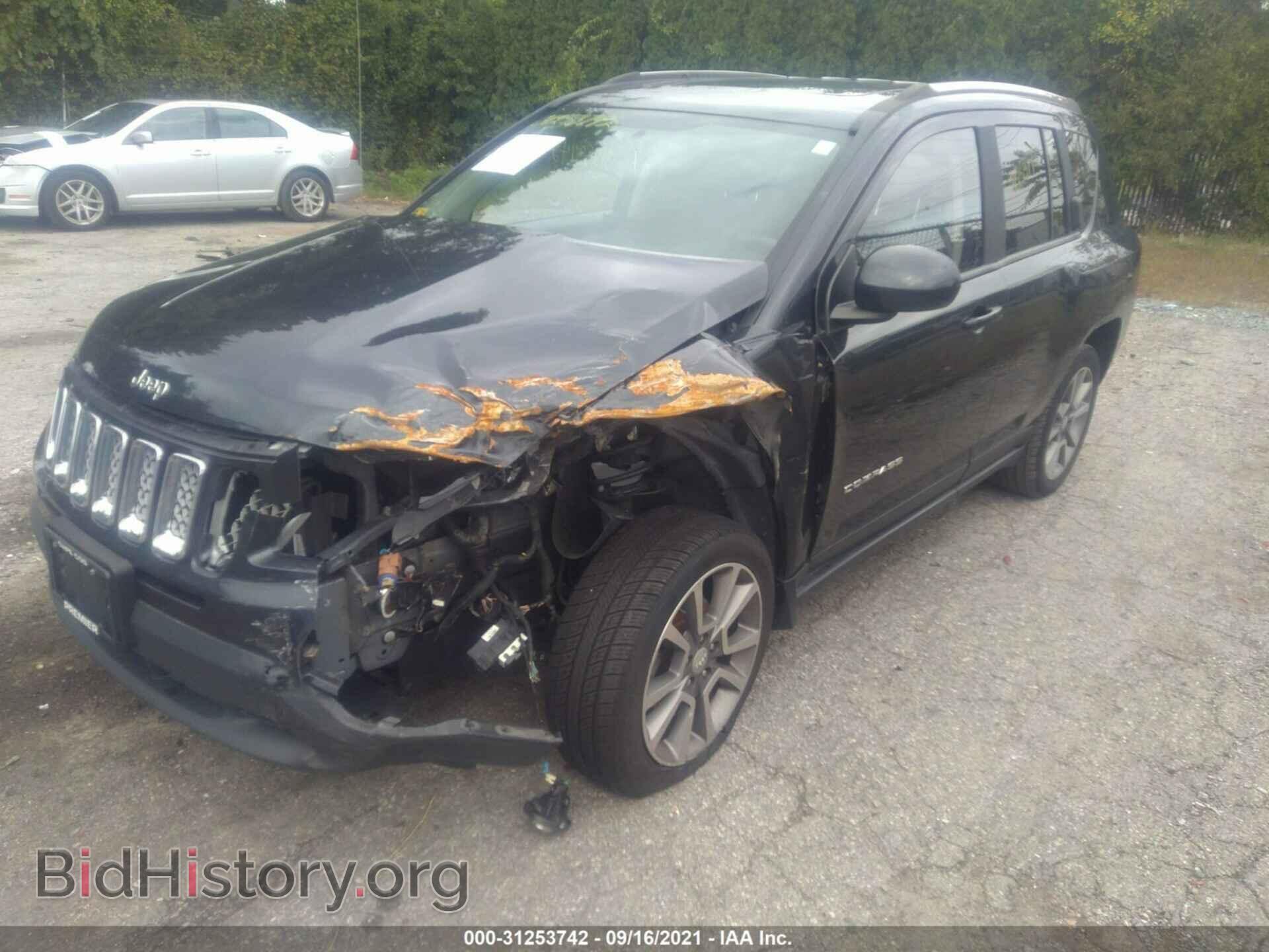 2016 JEEP COMPASS - VIN: 1C4NJCEA6GD547945 - Фото 2