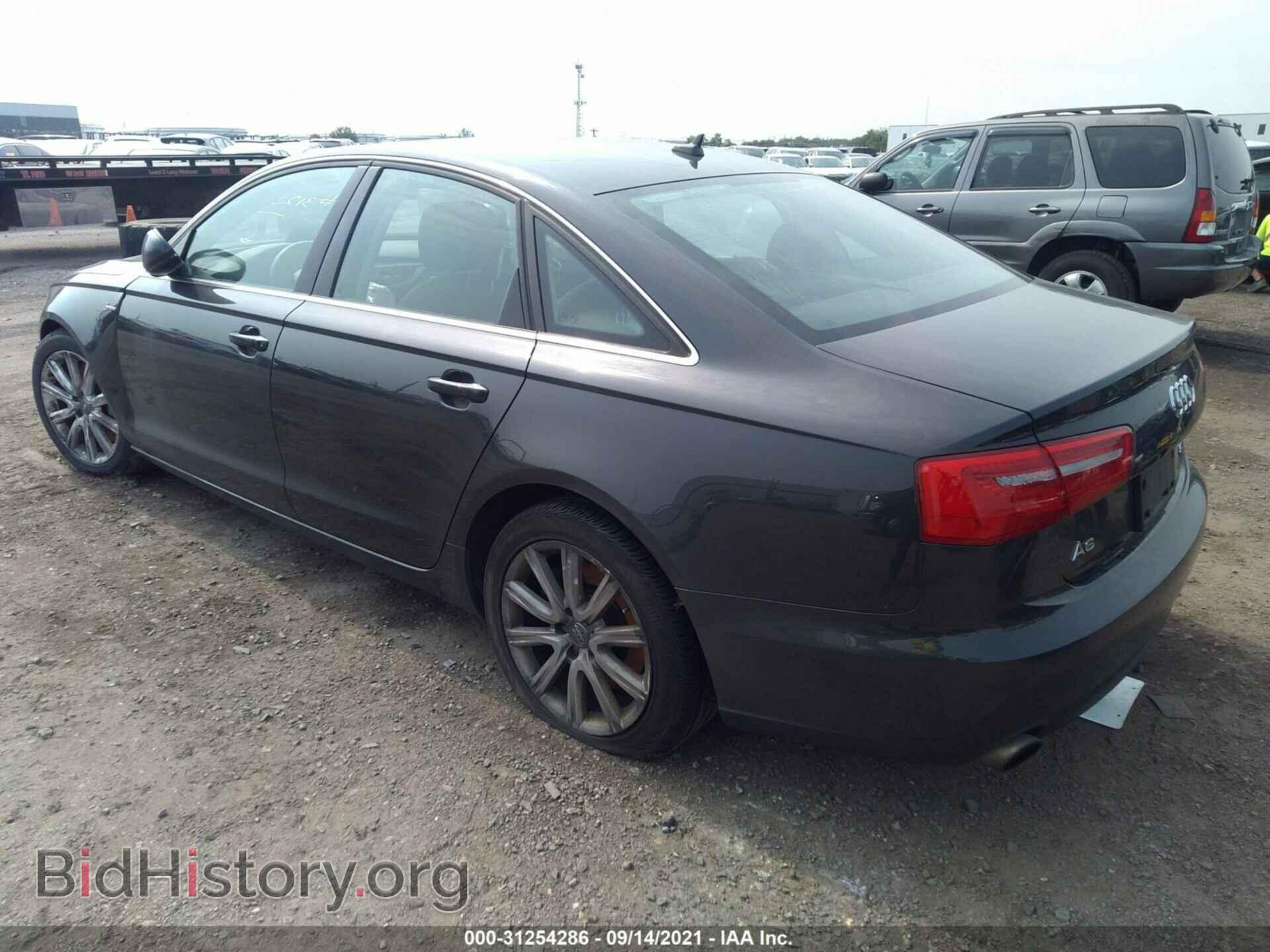 2013 AUDI A6 - VIN: WAUGGAFCXDN124526 - Фото 3