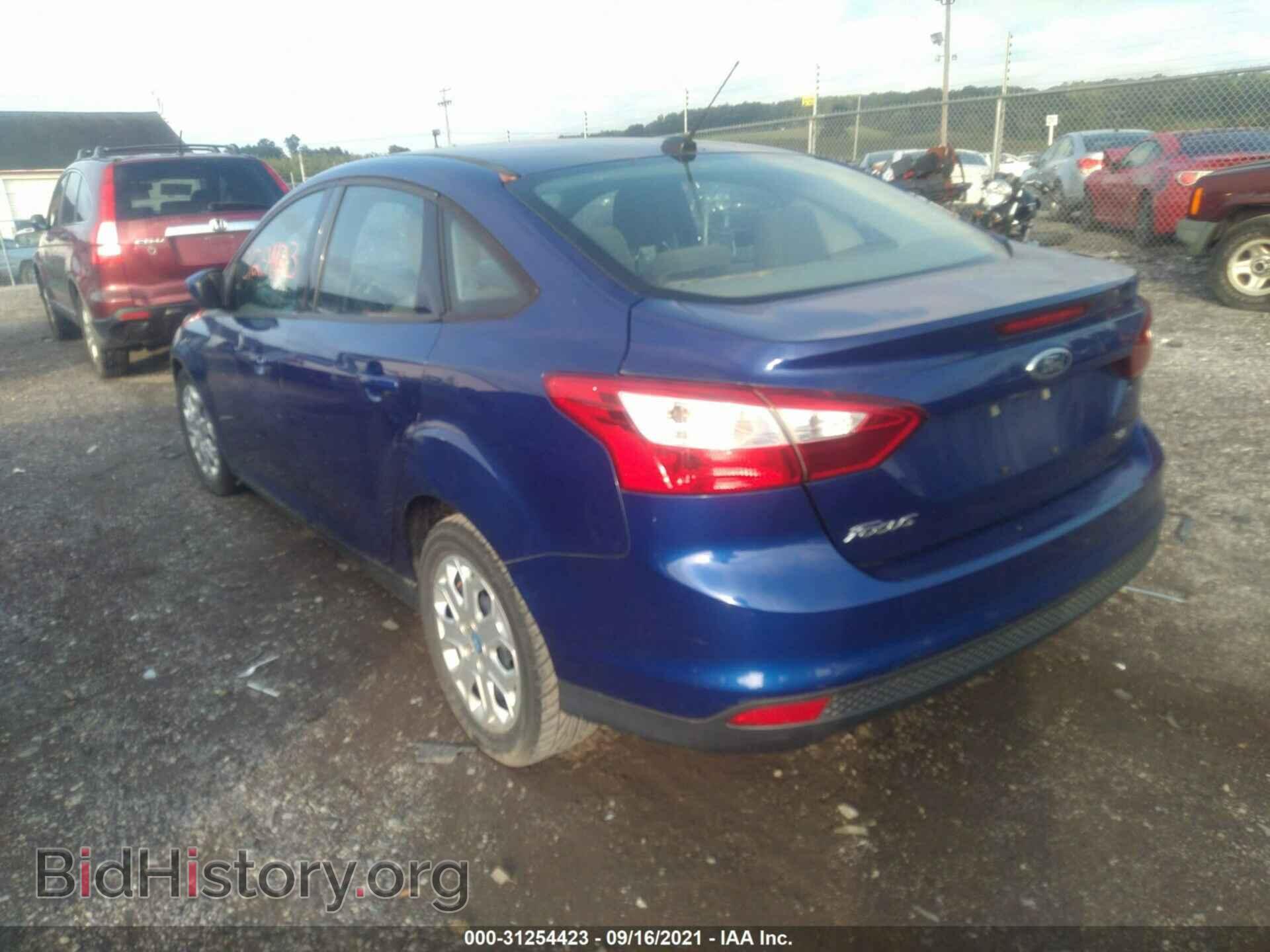 2012 FORD FOCUS - VIN: 1FAHP3F22CL213405 - Фото 3