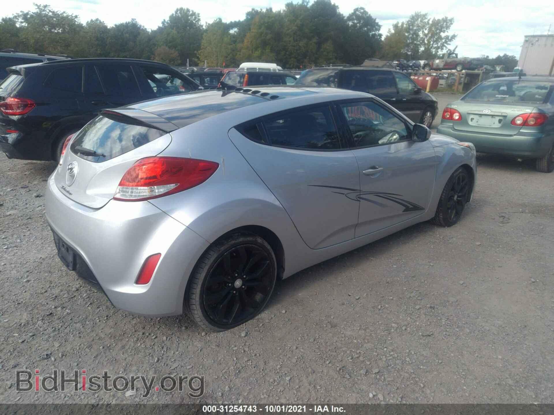 2012 HYUNDAI VELOSTER - VIN: KMHTC6AD1CU061813 - Фото 4