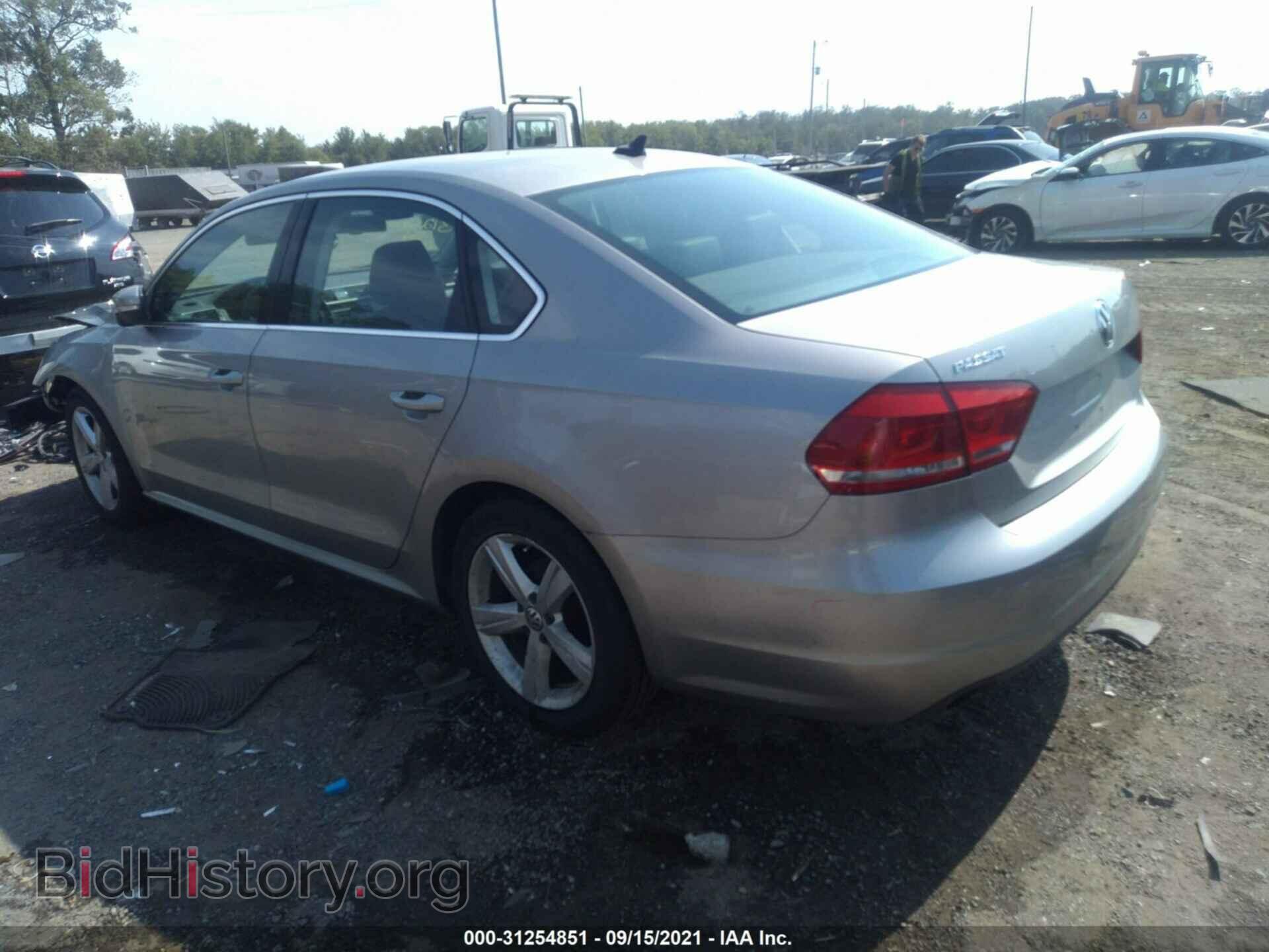 2014 VOLKSWAGEN PASSAT - VIN: 1VWBP7A34EC008420 - Фото 3