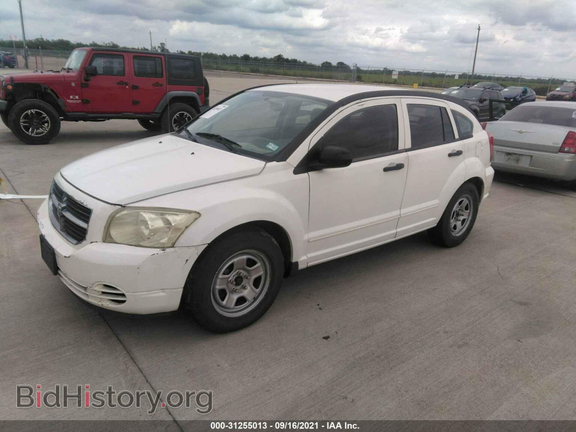 2007 DODGE CALIBER - VIN: 1B3HB48B07D519600 - Фото 2