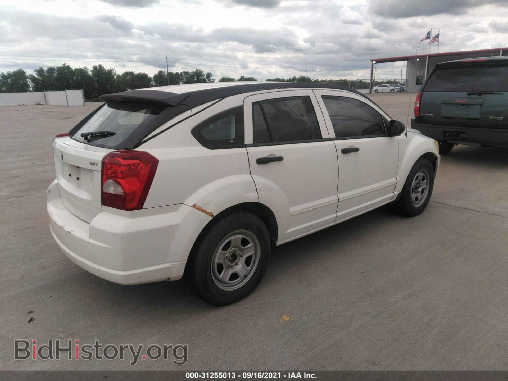 2007 DODGE CALIBER - VIN: 1B3HB48B07D519600 - Фото 4