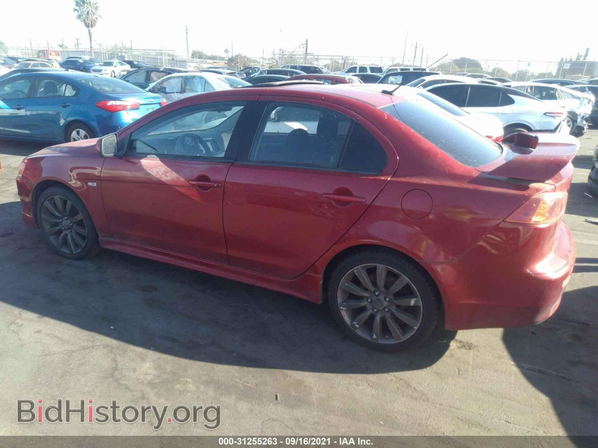 2008 MITSUBISHI LANCER - VIN: JA3AU86UX8U007235 - Фото 3