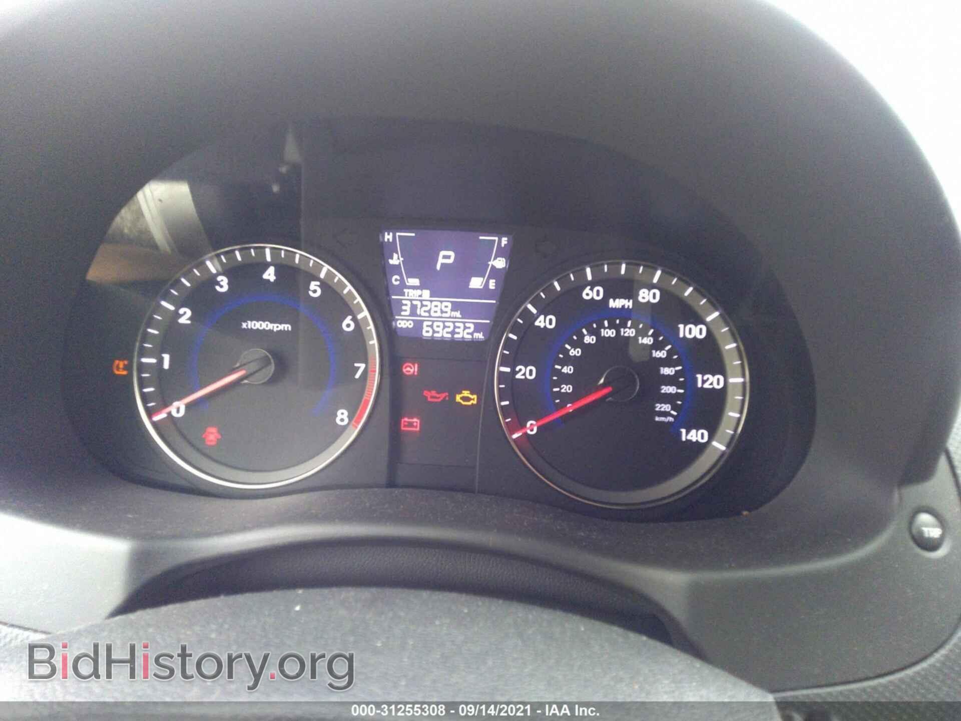 2014 HYUNDAI ACCENT - VIN: KMHCU4AE6EU628014 - Фото 7