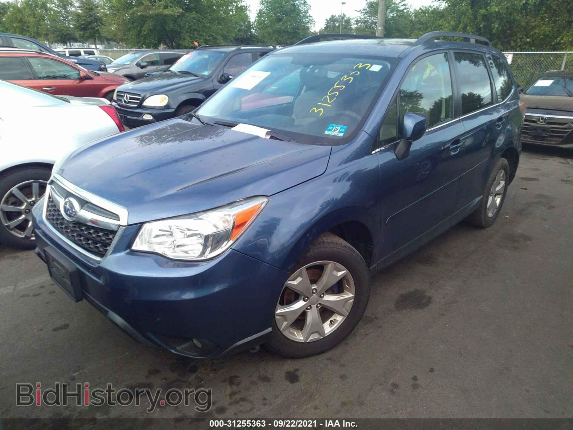 2014 SUBARU FORESTER - VIN: JF2SJAJC0EH493743 - Фото 2