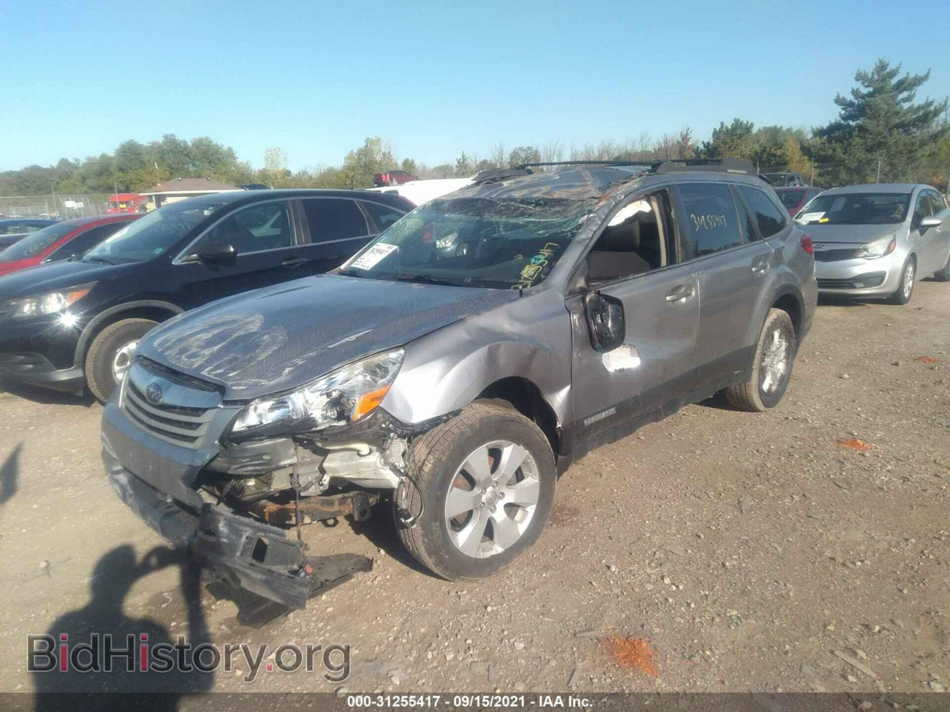 2011 SUBARU OUTBACK - VIN: 4S4BRCCC1B3350868 - Фото 2