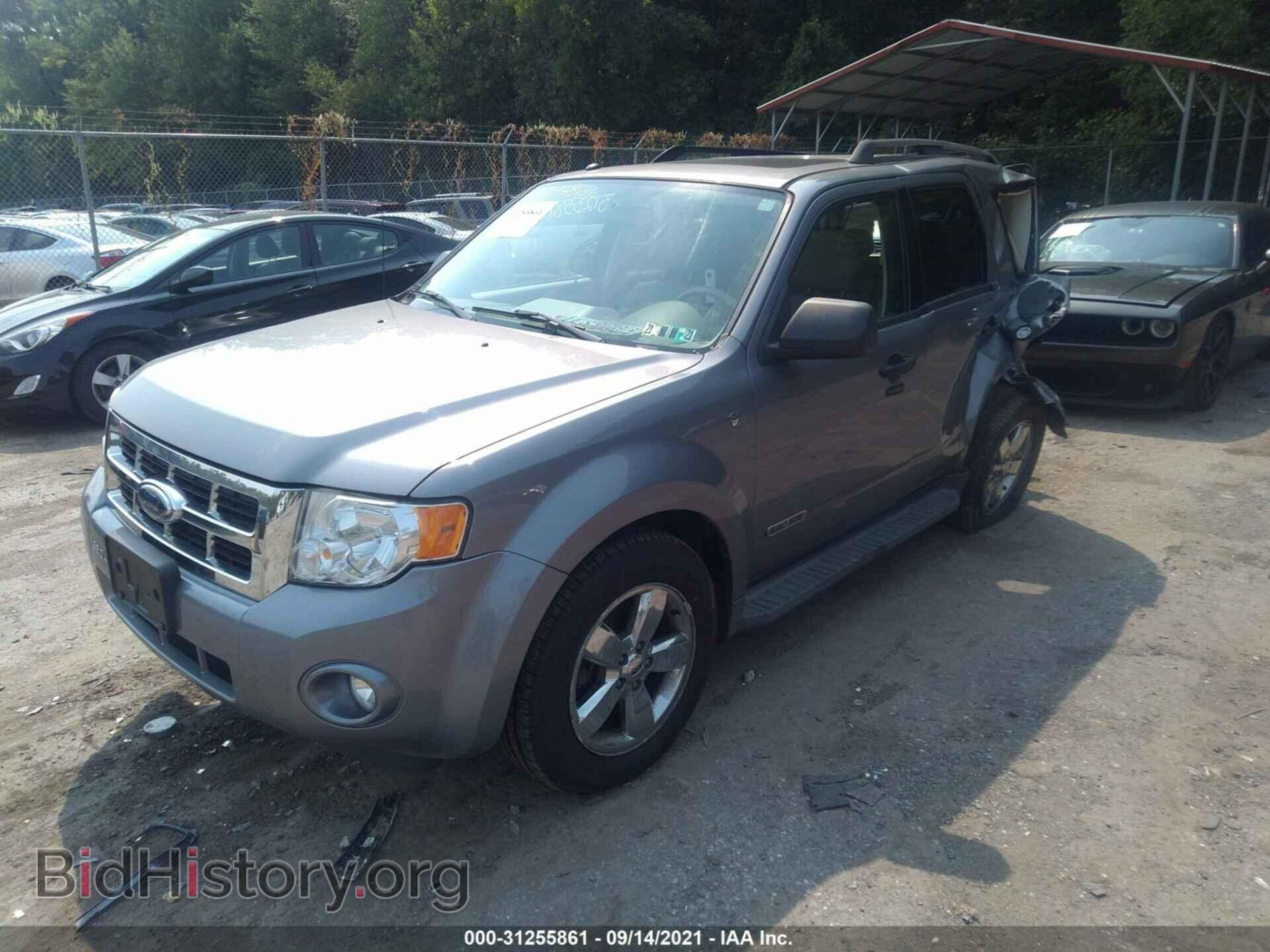 2008 FORD ESCAPE - VIN: 1FMCU93148KE48098 - Фото 2