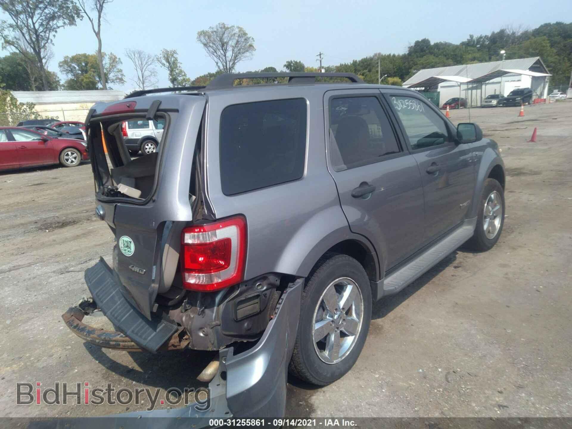 2008 FORD ESCAPE - VIN: 1FMCU93148KE48098 - Фото 4