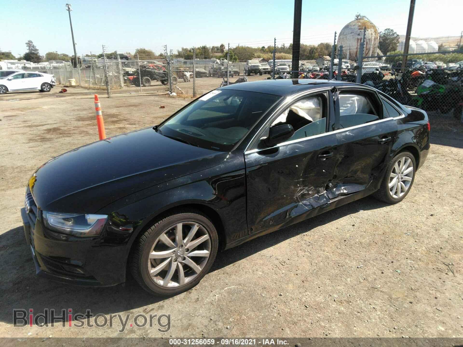 2013 AUDI A4 - VIN: WAUFFAFL1DA153905 - Photo 2