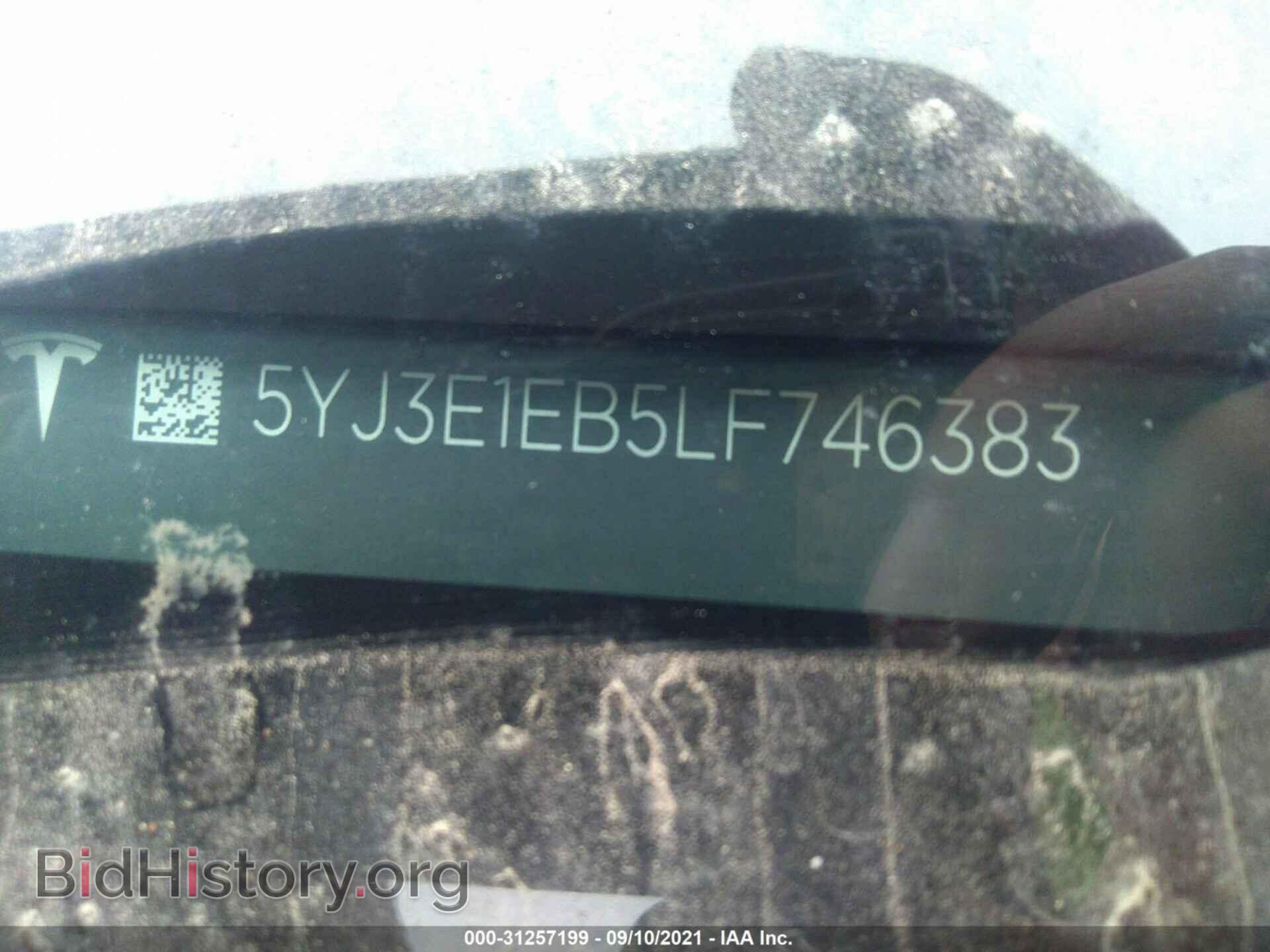 2020 TESLA MODEL 3 - VIN: 5YJ3E1EB5LF746383 - Photo 9