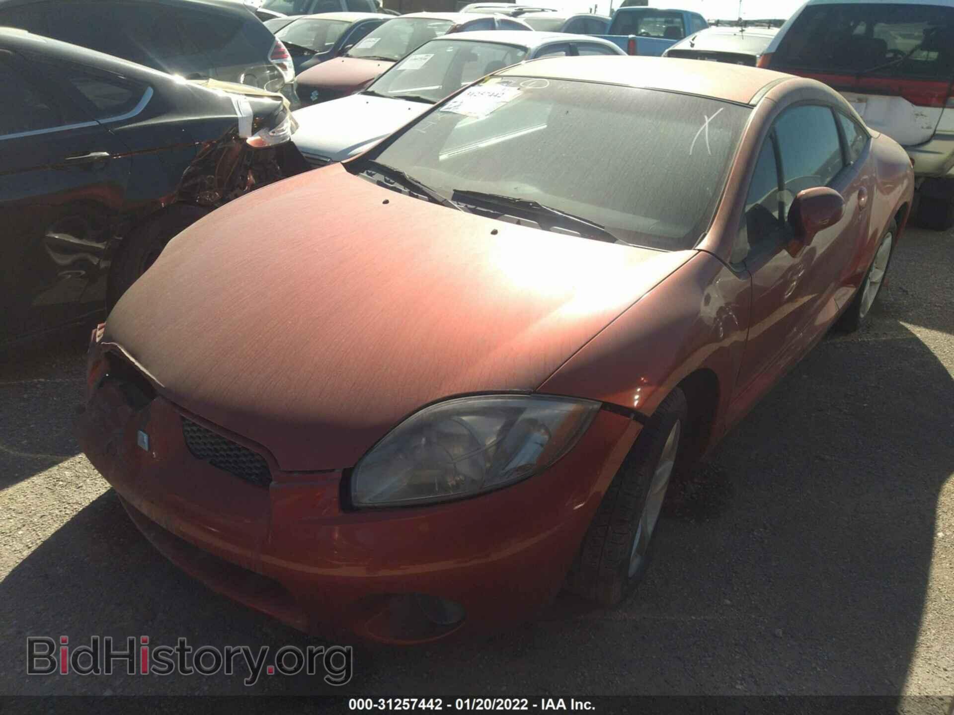 2006 MITSUBISHI ECLIPSE - VIN: 4A3AK24FX6E049207 - Фото 2