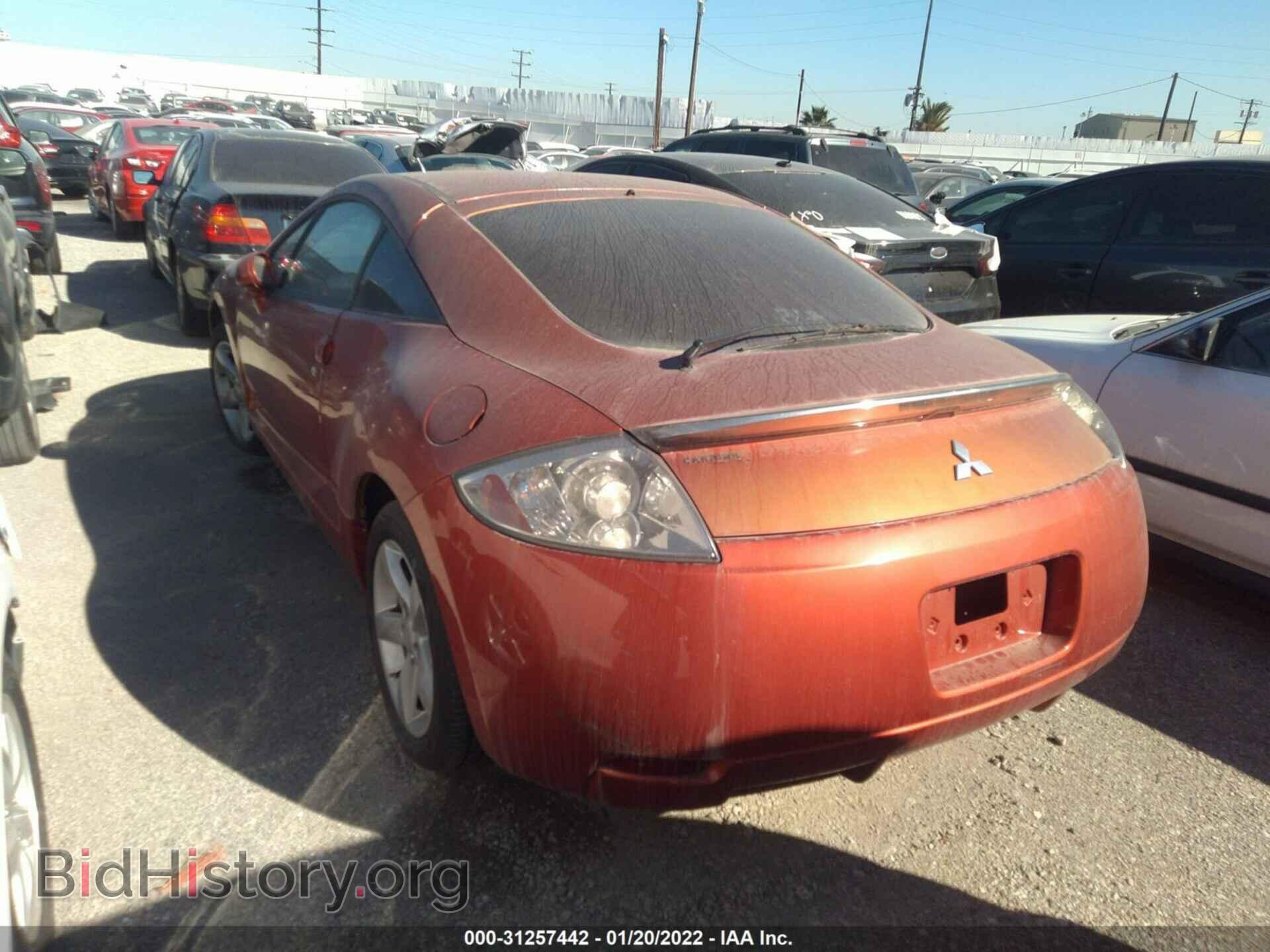 2006 MITSUBISHI ECLIPSE - VIN: 4A3AK24FX6E049207 - Фото 3