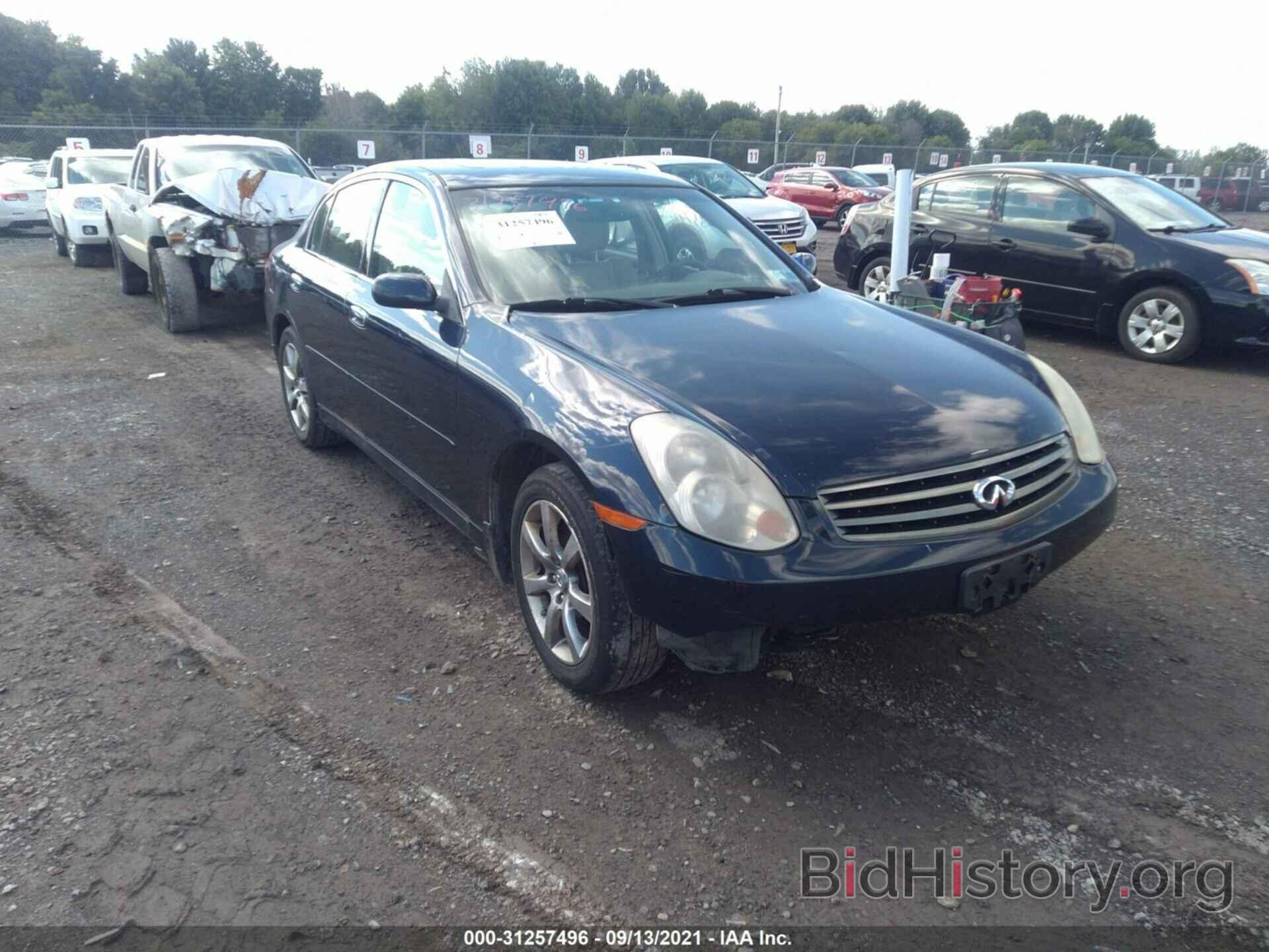 Photo JNKCV51F06M604386 - INFINITI G35 SEDAN 2006