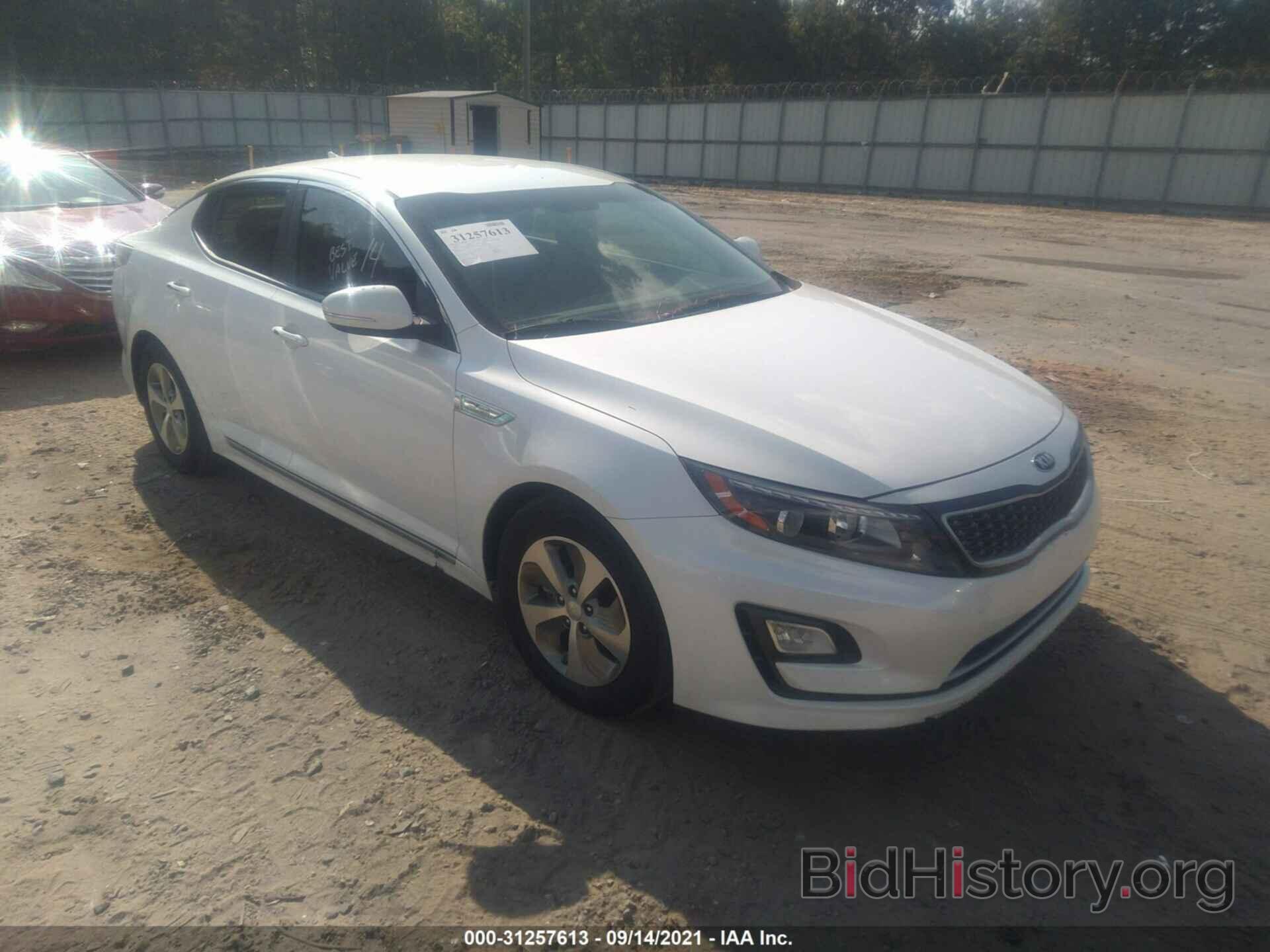 Фотография KNAGM4AD9E5064749 - KIA OPTIMA HYBRID 2014