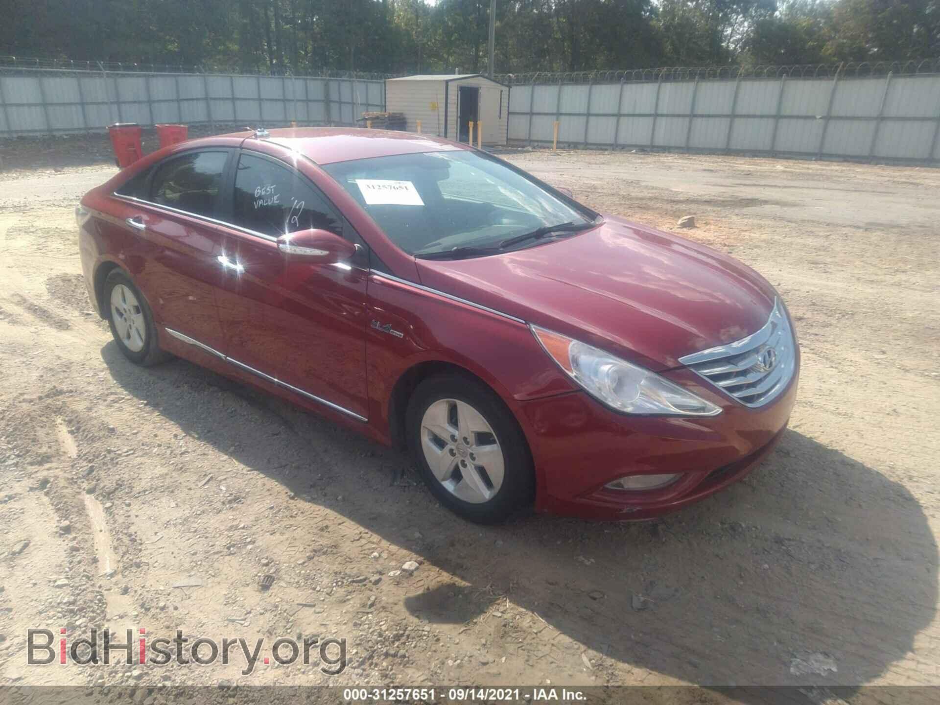 Фотография KMHEC4A45CA047492 - HYUNDAI SONATA 2012