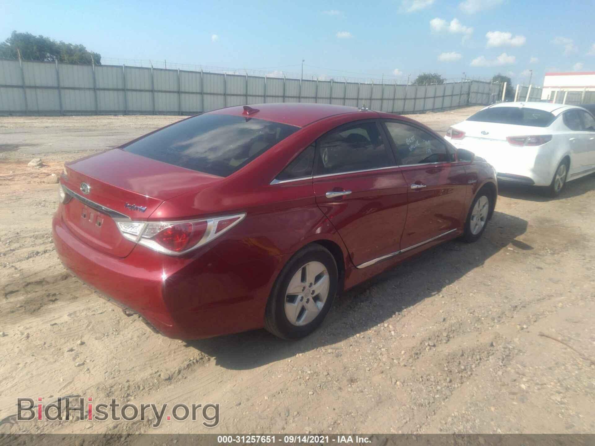 2012 HYUNDAI SONATA - VIN: KMHEC4A45CA047492 - Фото 4