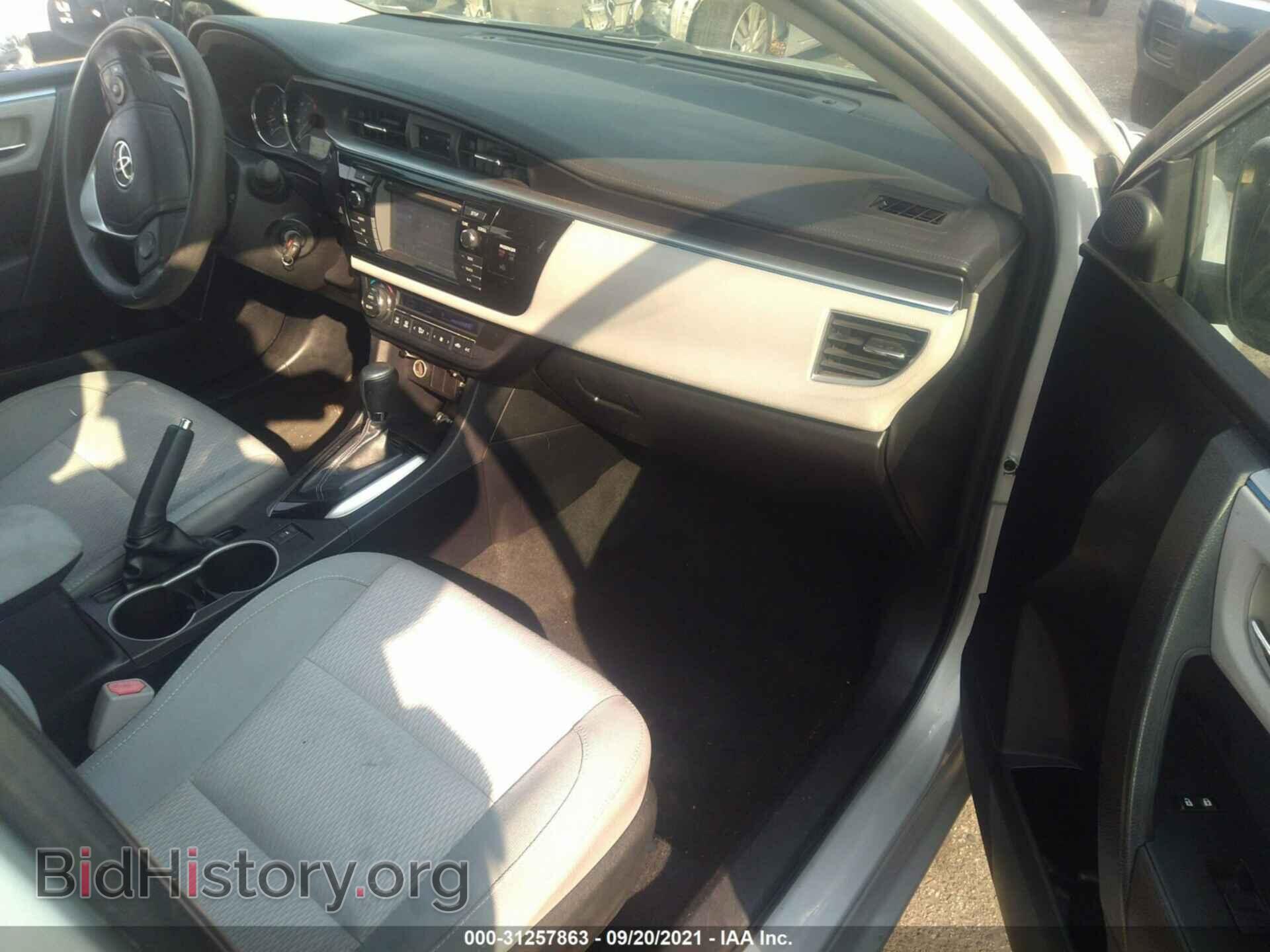 2014 TOYOTA COROLLA - VIN: 2T1BURHE4EC039348 - Фото 5