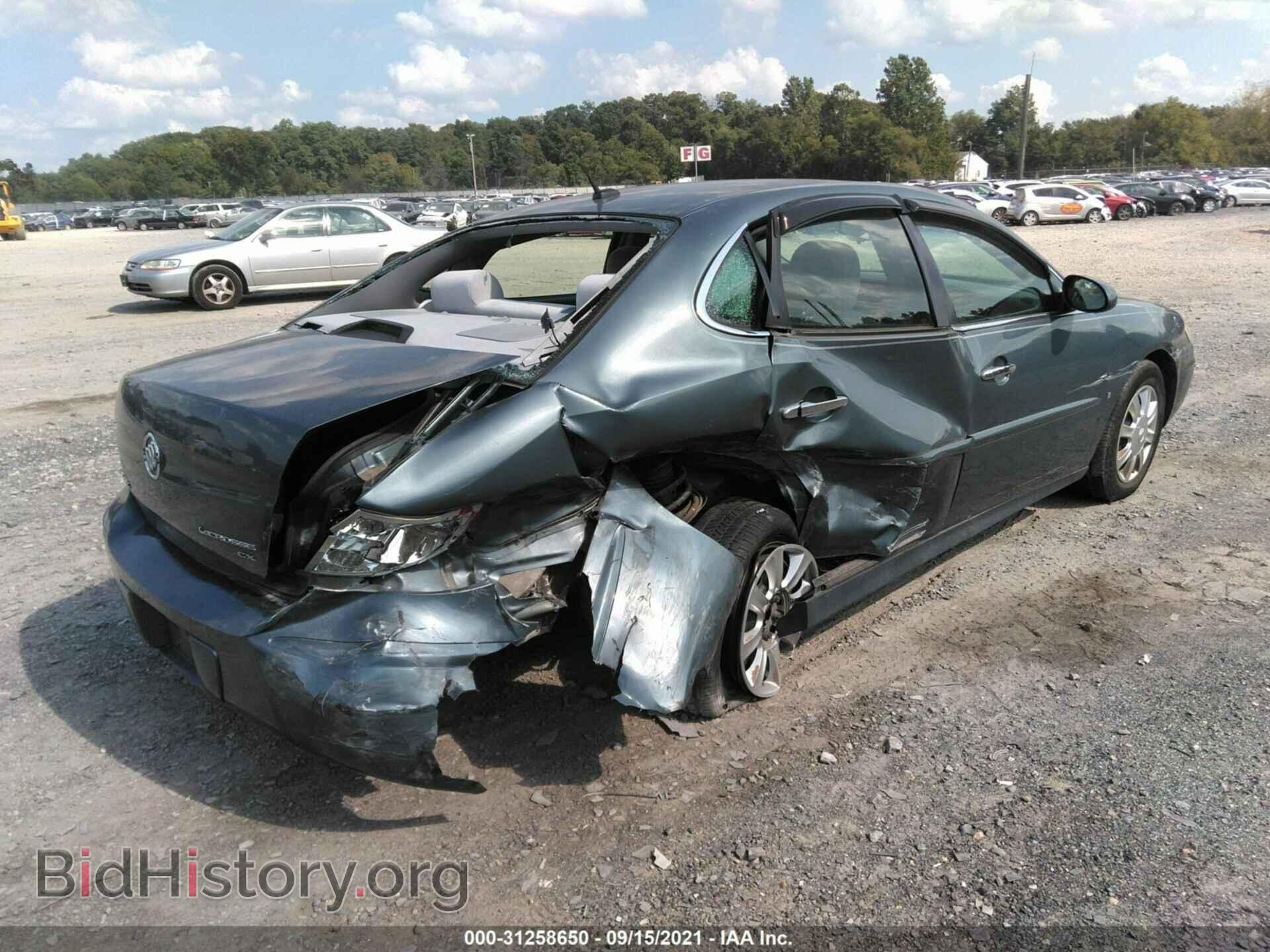 2006 BUICK LACROSSE - VIN: 2G4WC582061259617 - Фото 4