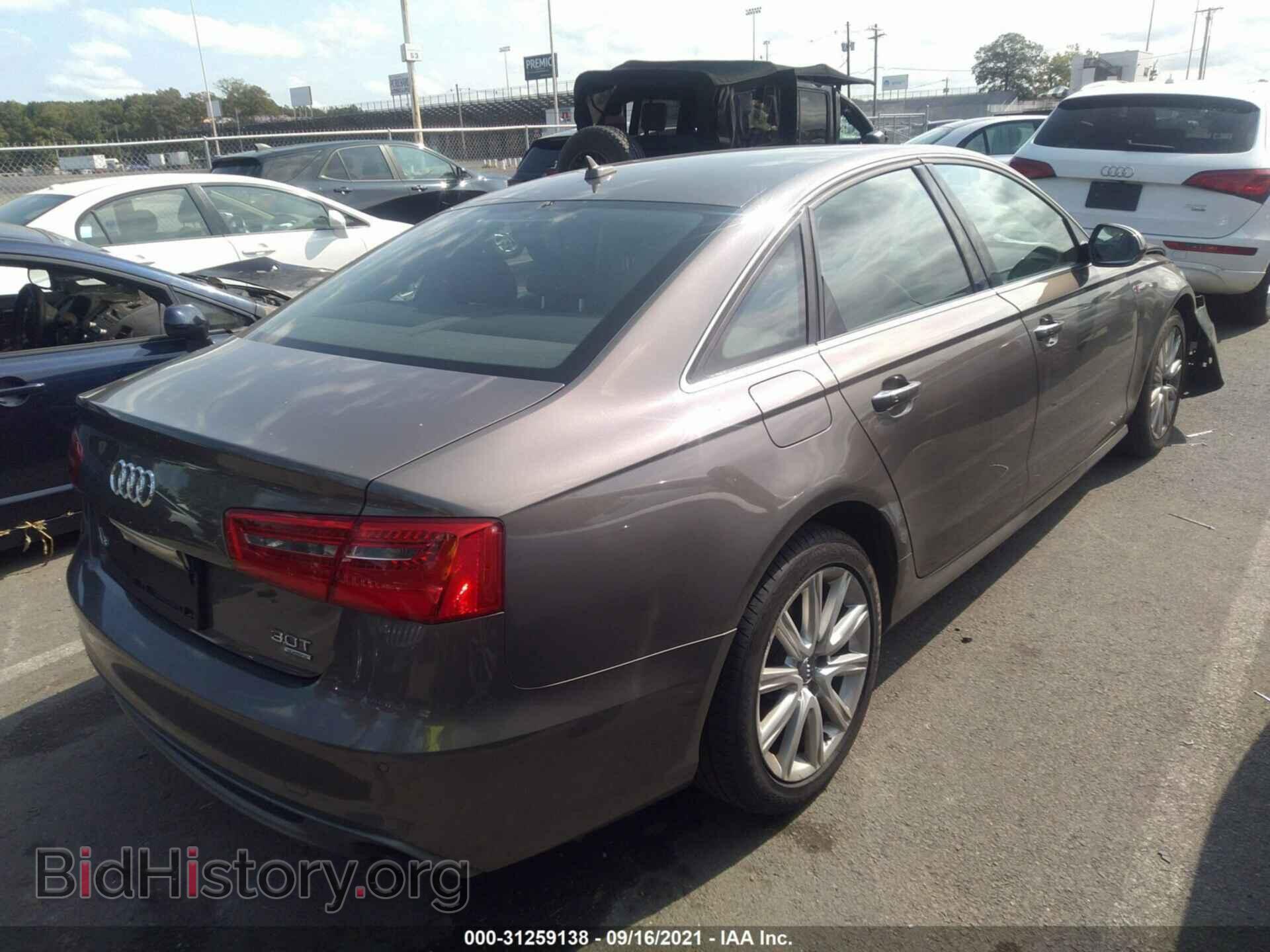 2012 AUDI A6 - VIN: WAUHGAFC1CN102658 - Фото 4