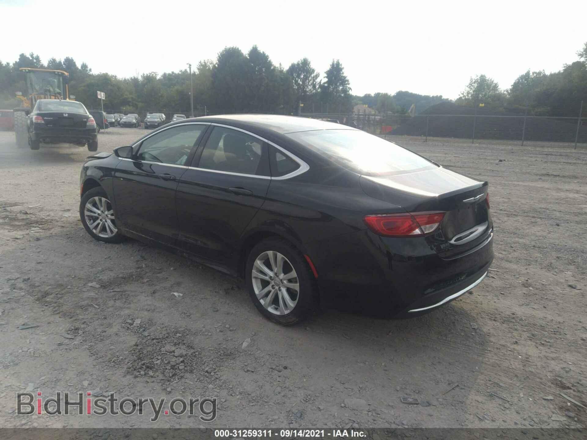 2015 CHRYSLER 200 - VIN: 1C3CCCAB8FN564419 - Фото 3