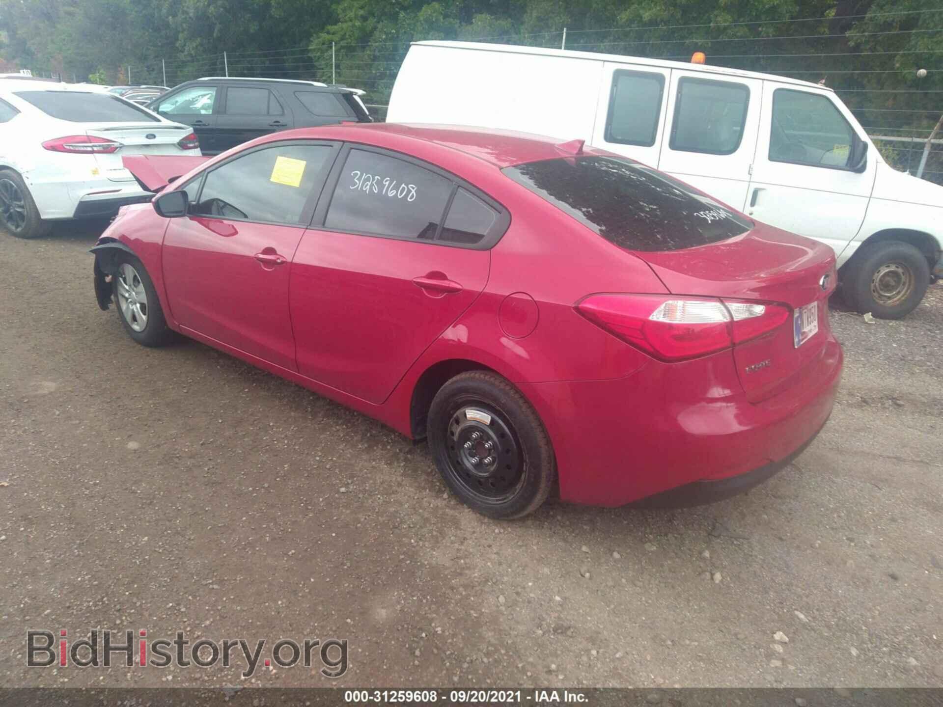 2016 KIA FORTE - VIN: KNAFK4A68G5611547 - Фото 3