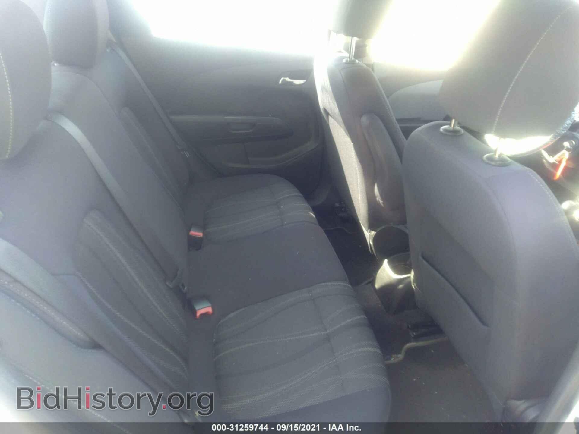 2012 CHEVROLET SONIC - VIN: 1G1JC6SH2C4180816 - Фото 8