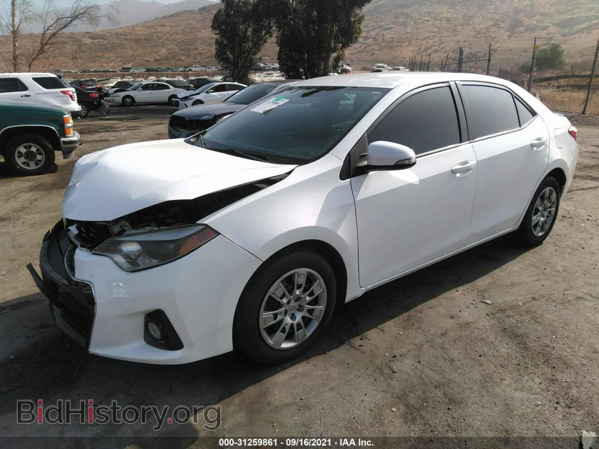 2014 TOYOTA COROLLA - VIN: 5YFBURHE3EP130871 - Photo 2