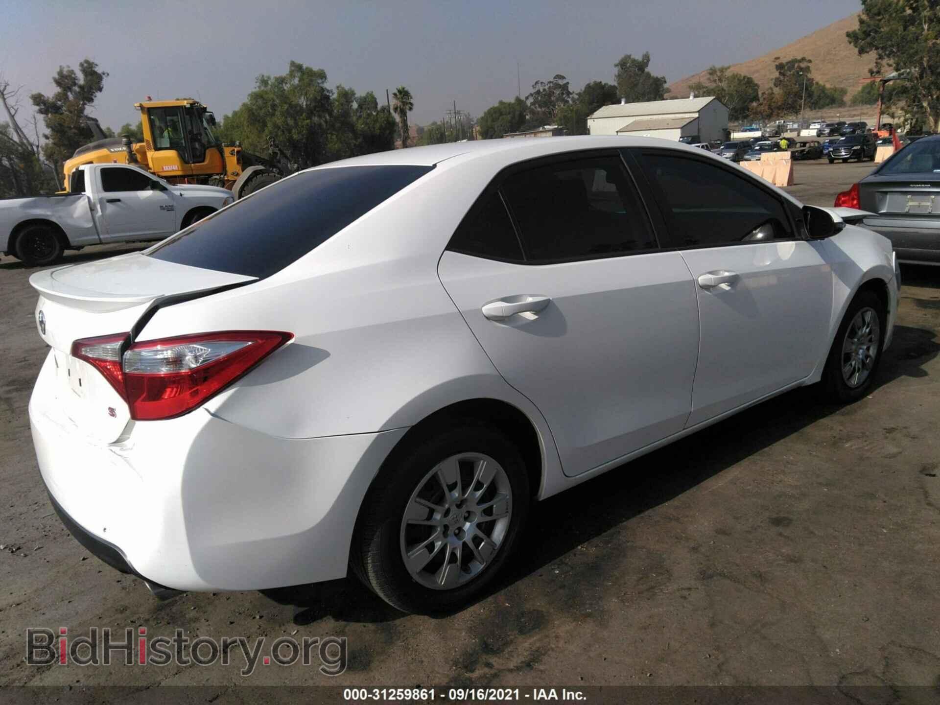 2014 TOYOTA COROLLA - VIN: 5YFBURHE3EP130871 - Photo 4