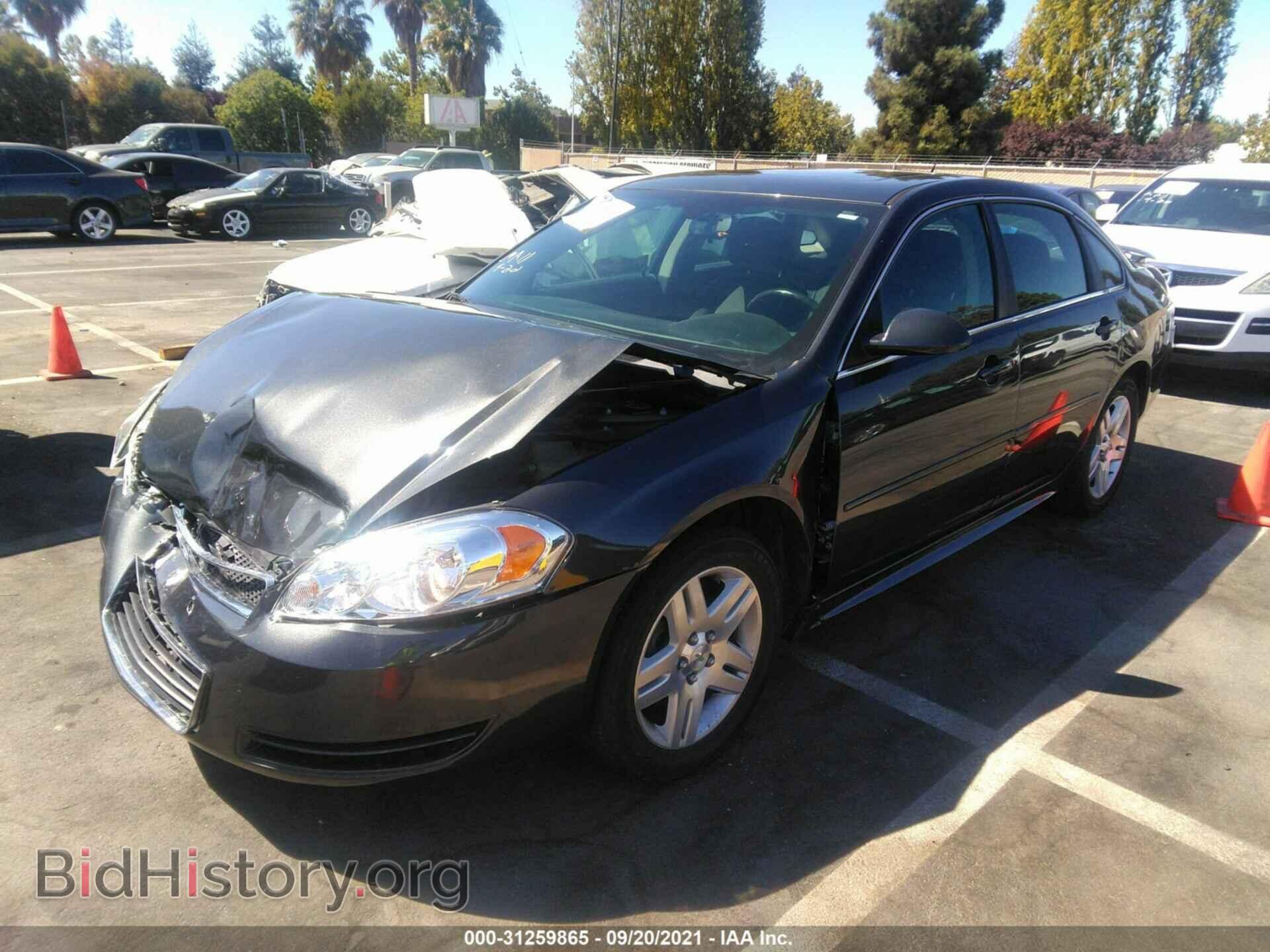2013 CHEVROLET IMPALA - VIN: 2G1WG5E30D1205469 - Фото 2
