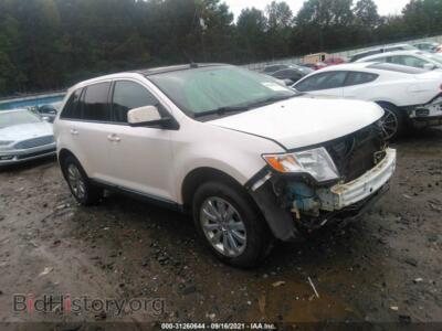 2009 Ford EDGE SEL, white — VIN 2FMDK38C99BA54481, IAAI