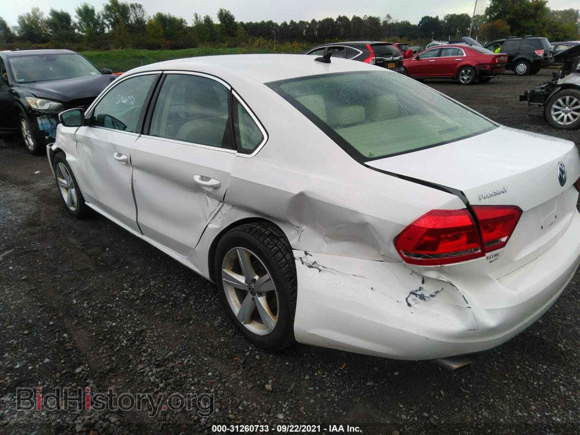 2013 VOLKSWAGEN PASSAT - VIN: 1VWBP7A32DC060871 - Фото 3