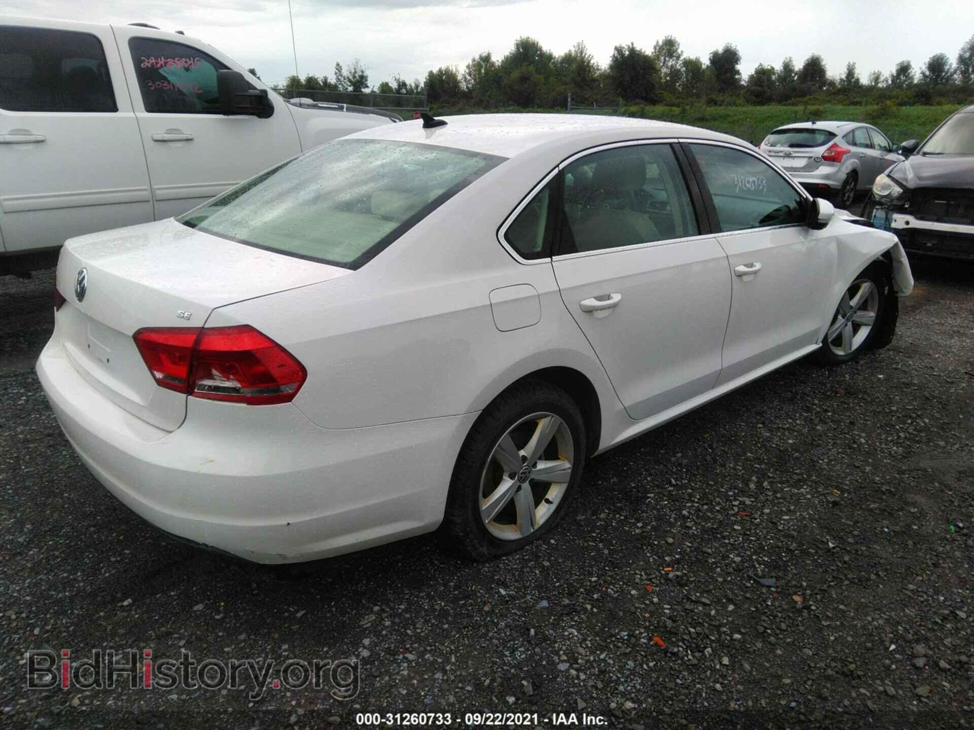 2013 VOLKSWAGEN PASSAT - VIN: 1VWBP7A32DC060871 - Фото 4