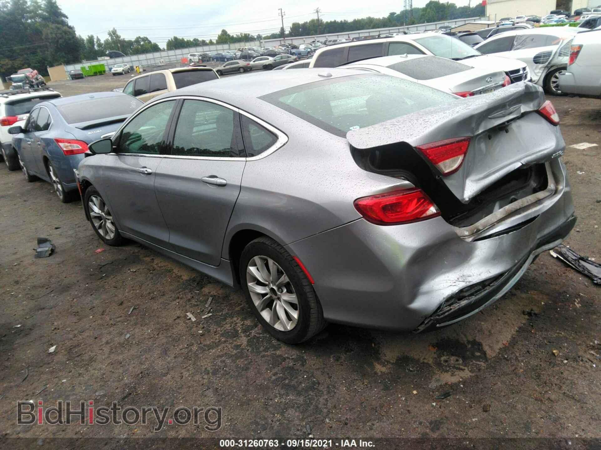 2015 CHRYSLER 200 - VIN: 1C3CCCCB1FN576487 - Фото 3