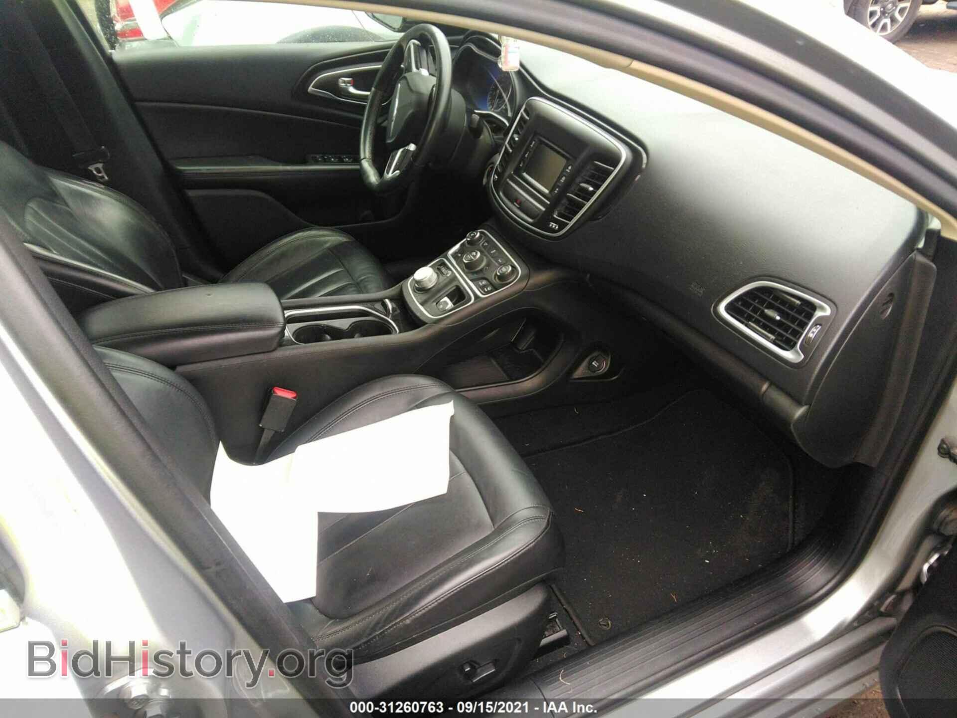 2015 CHRYSLER 200 - VIN: 1C3CCCCB1FN576487 - Фото 5