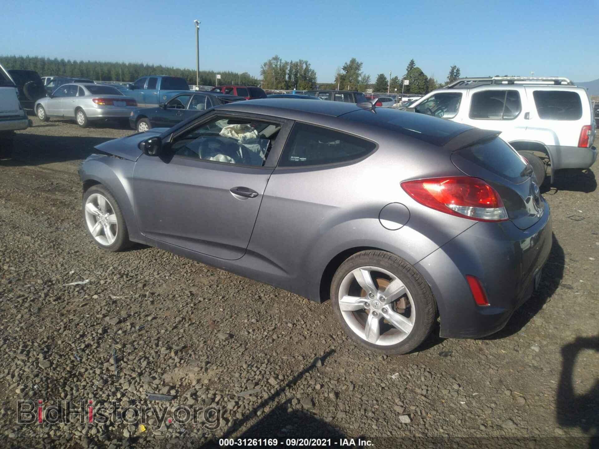 2015 HYUNDAI VELOSTER - VIN: KMHTC6AD3FU227687 - Фото 3