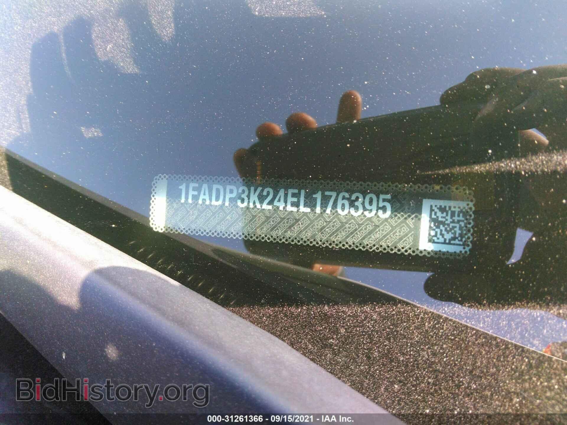 2014 FORD FOCUS - VIN: 1FADP3K24EL176395 - Фото 9