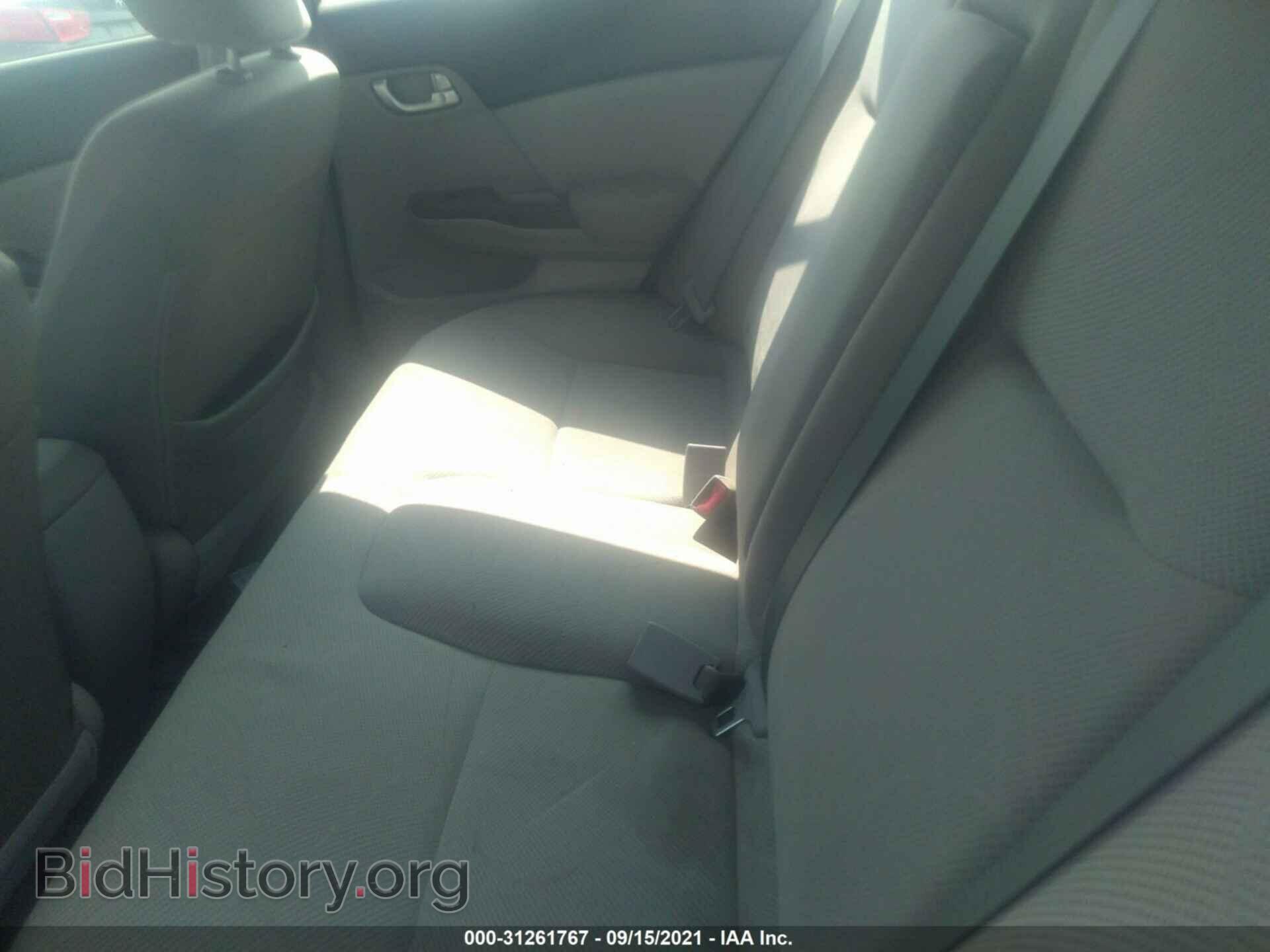 2012 HONDA CIVIC SDN - VIN: 2HGFB2F86CH529354 - Фото 8